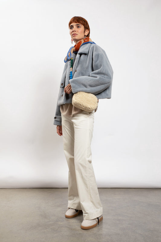 VESTE EN FAUSSE FOURRURE JEAN