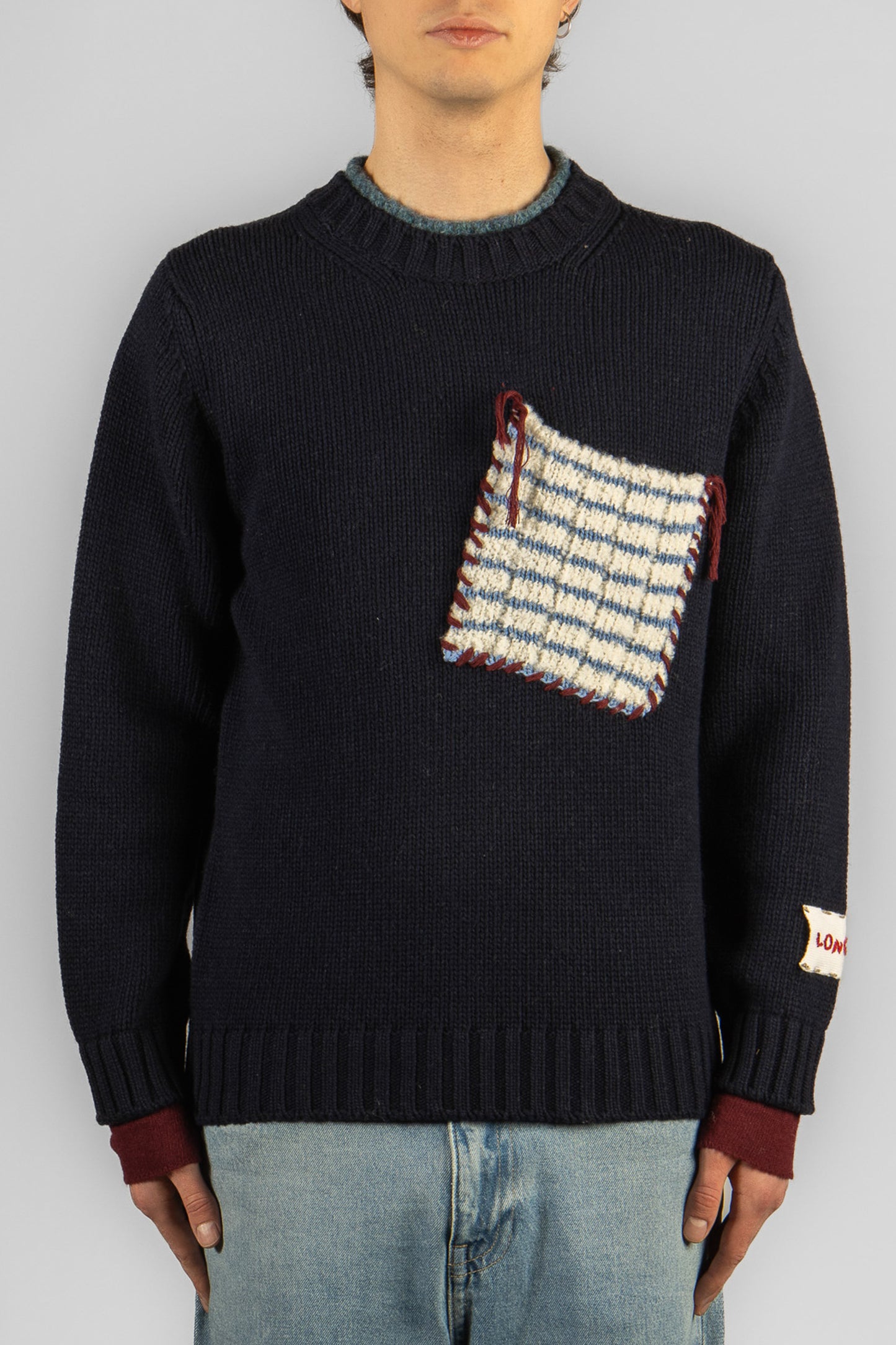 PULL POCHE MARINE