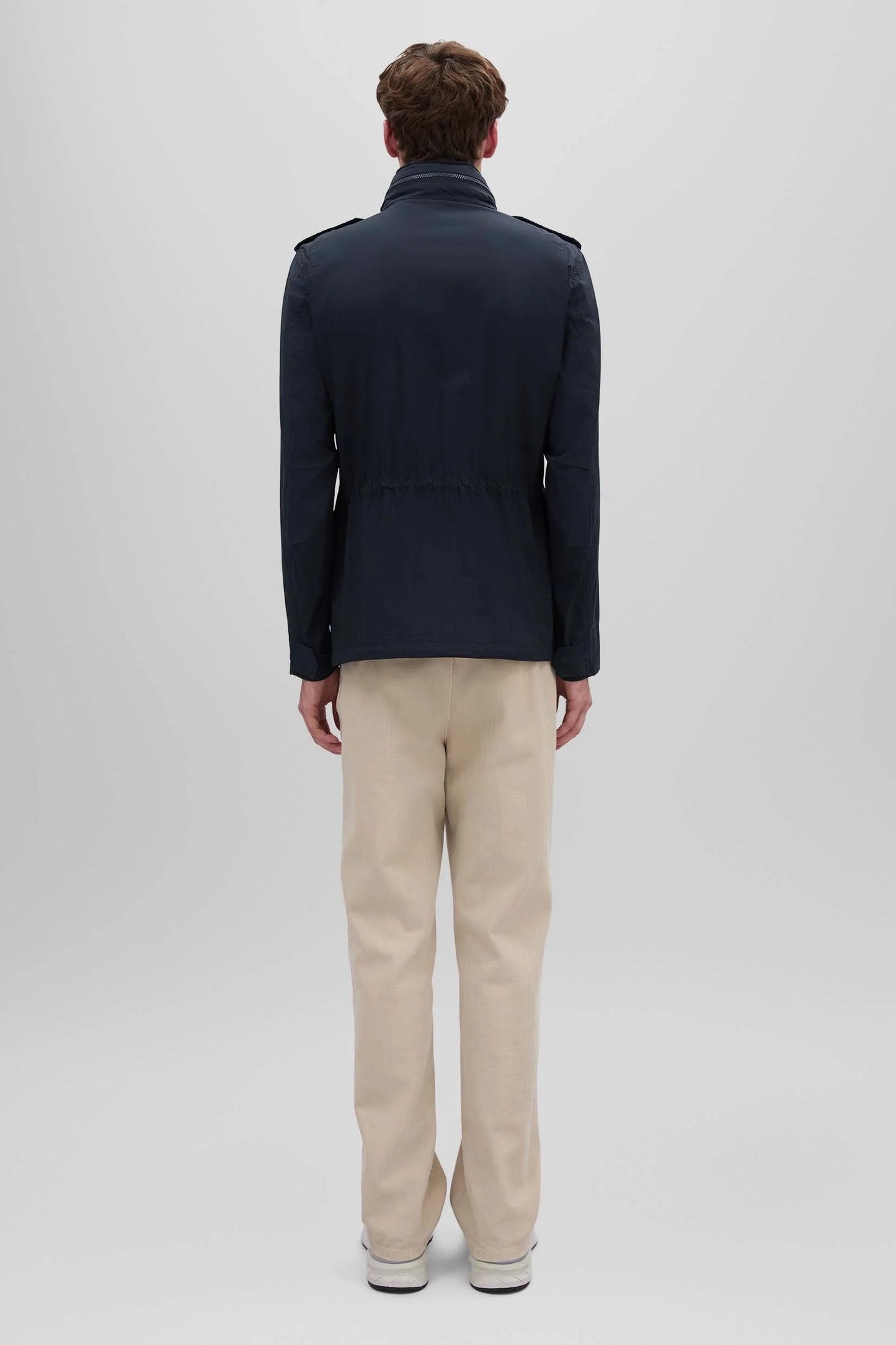 NYLON SAFARI JACKET NAVY