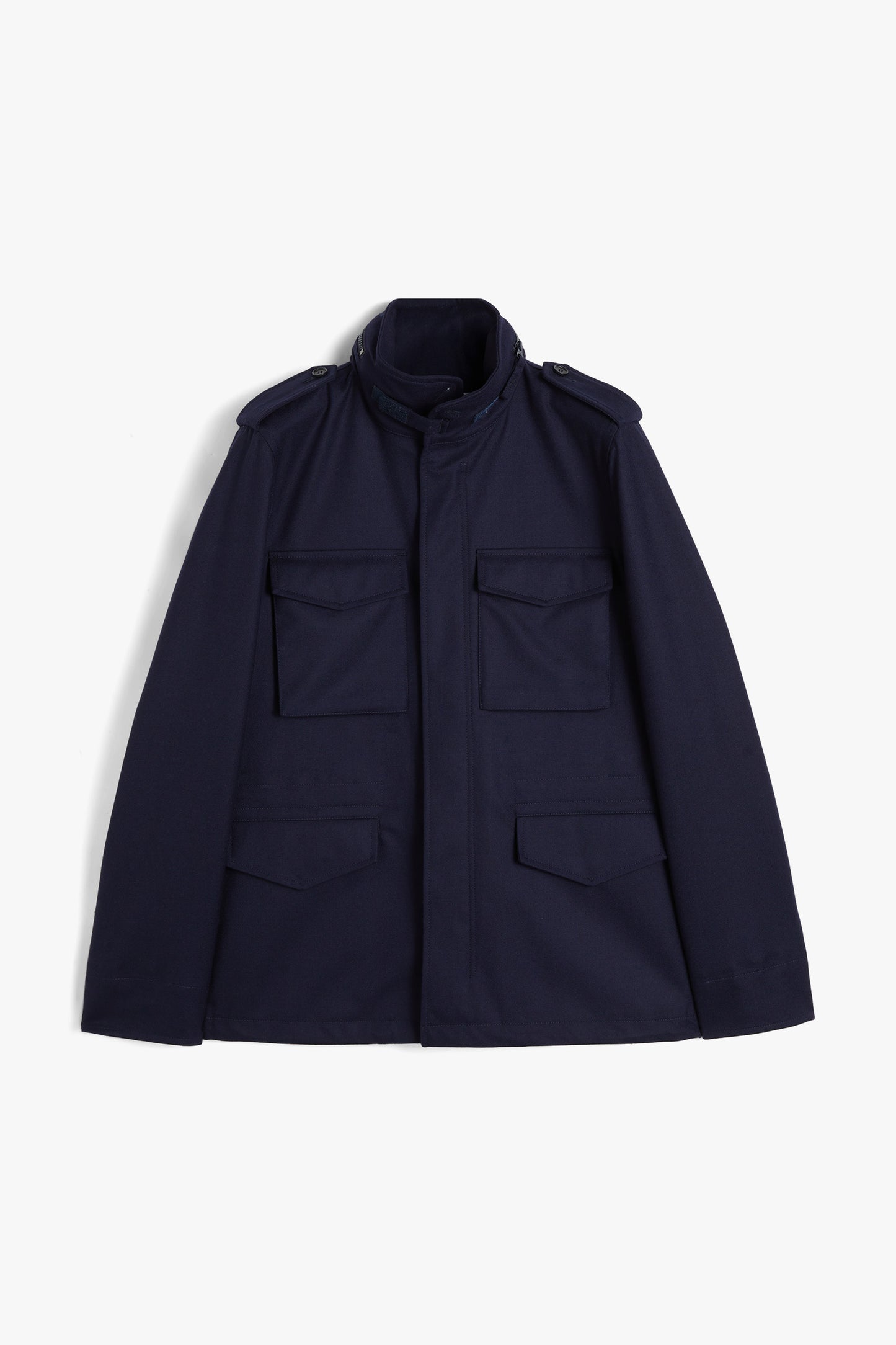 NYLON SAFARI JACKET NAVY