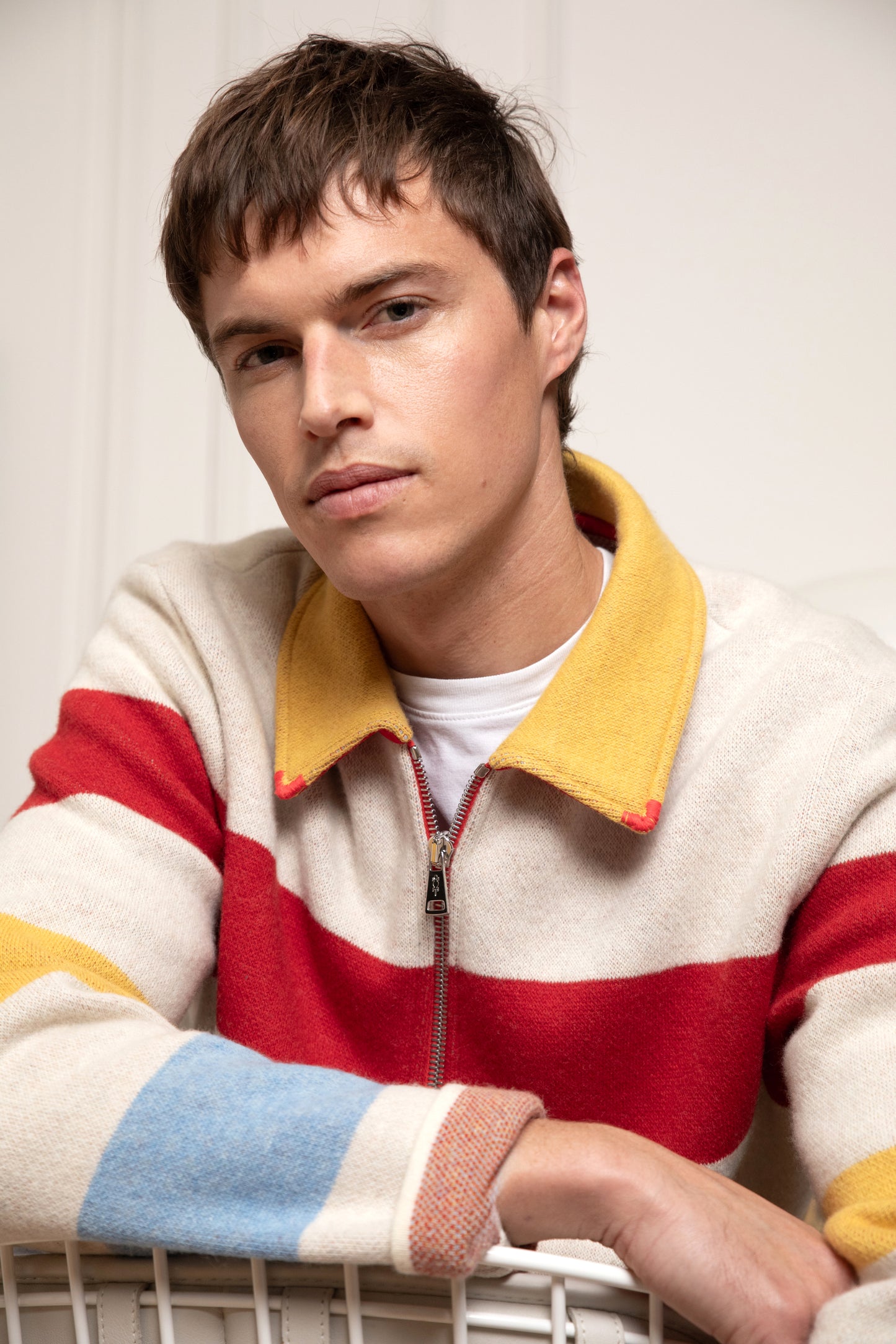 WOOL JACKET OFF WHITE