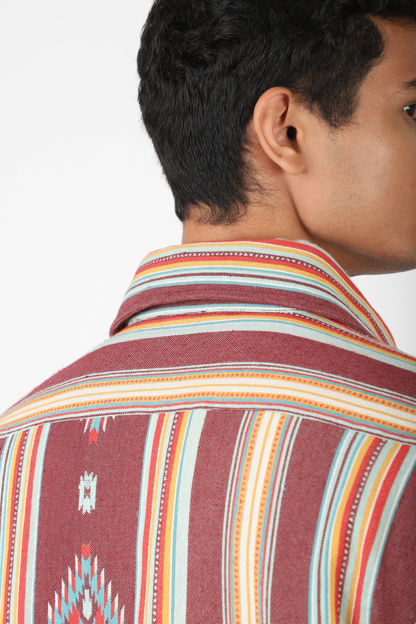 PADDED JACKET BED IN WINE