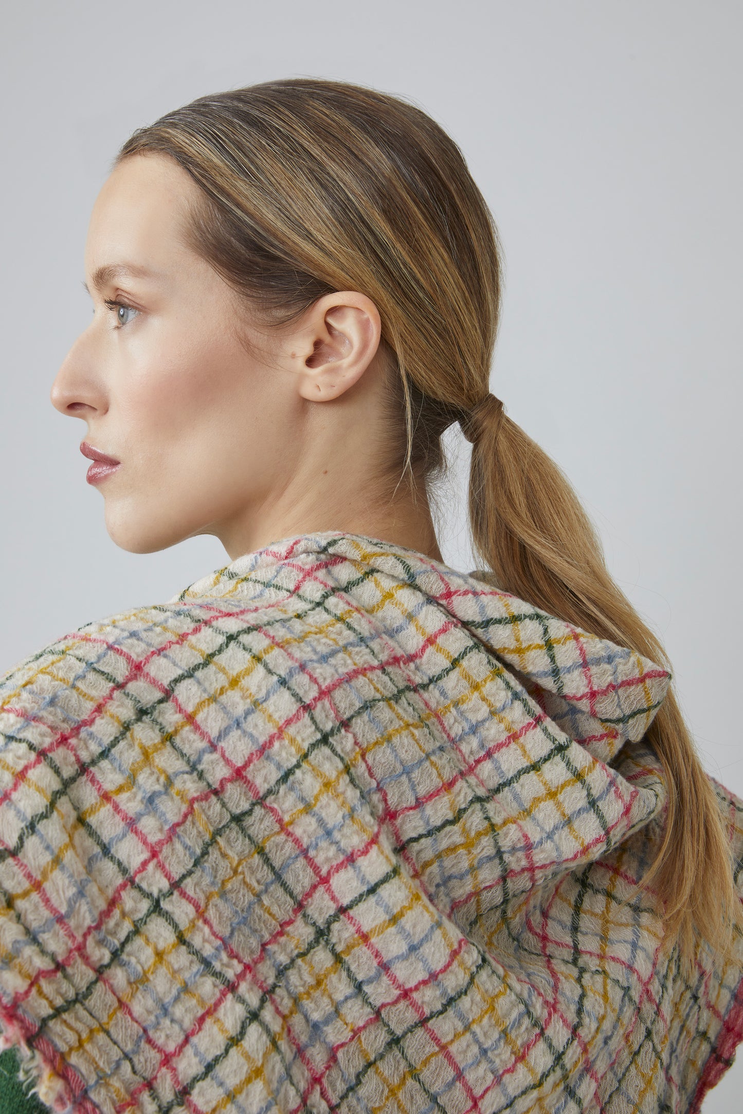 WOOL SCARF OFF WHITE