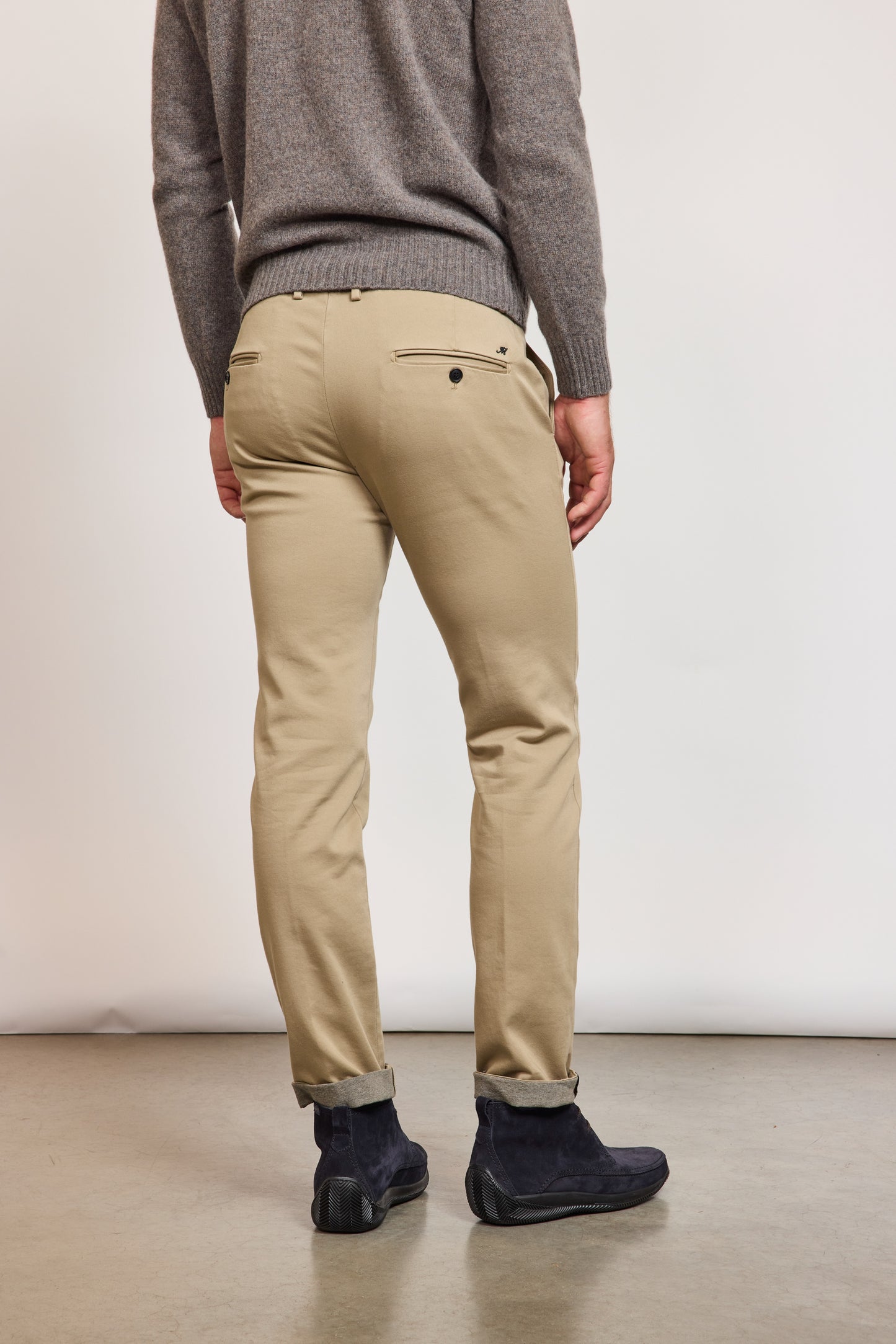 JERSEY TROUSERS BEIGE