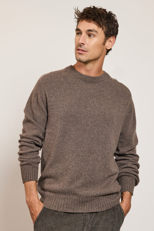 PULL EN CACHEMIRE RECYCLÉ VISON