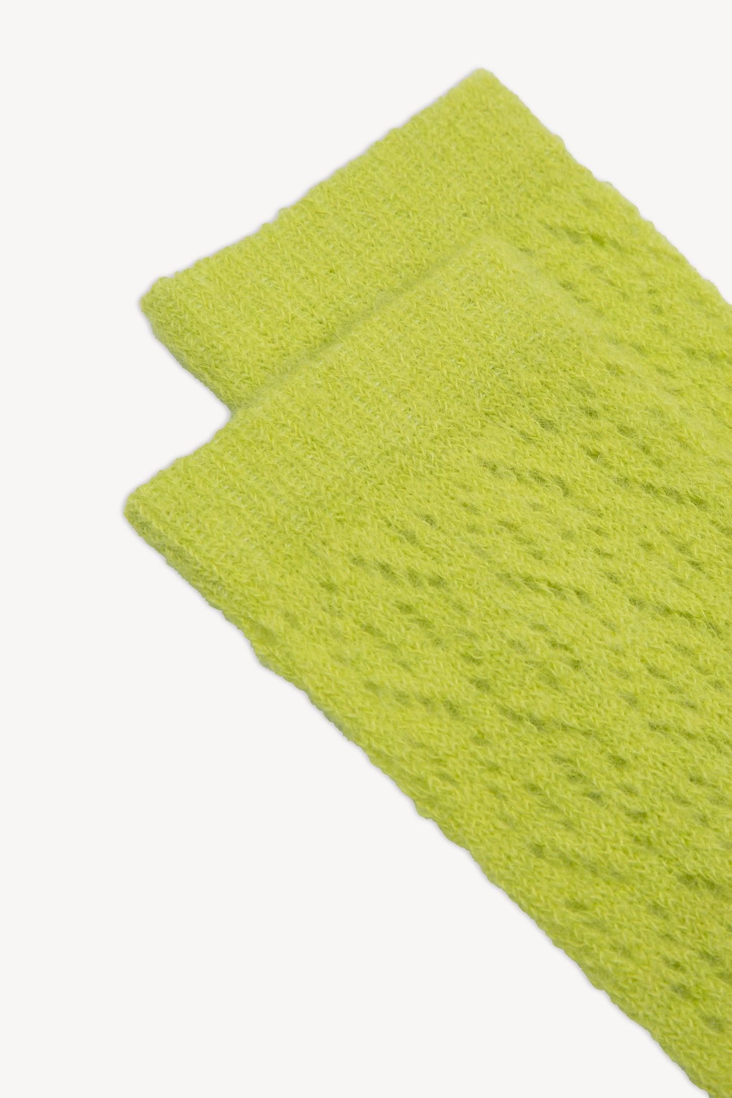 MOHAIR SOCKS LIME