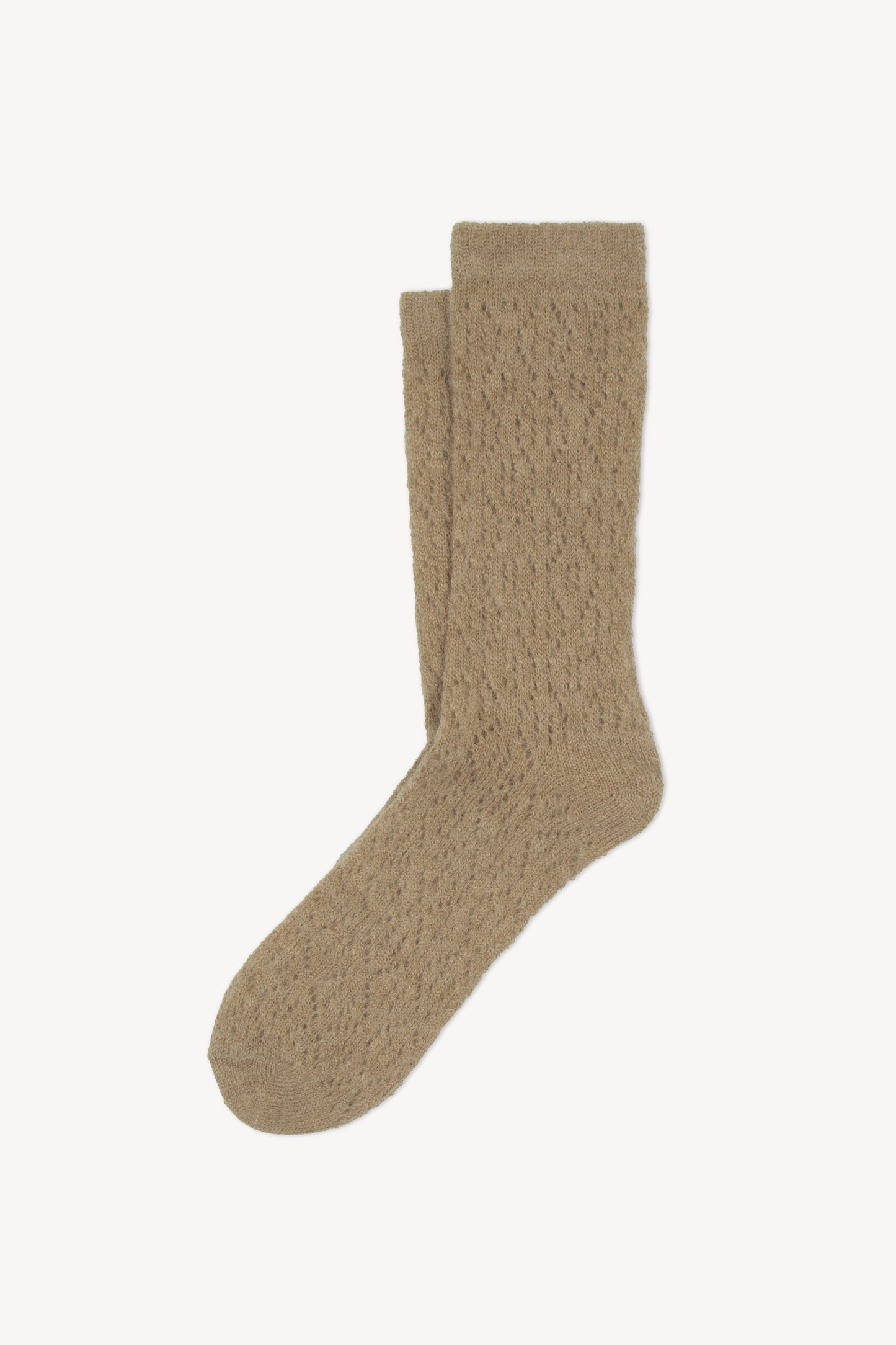 MOHAIR SOCKS BEIGE
