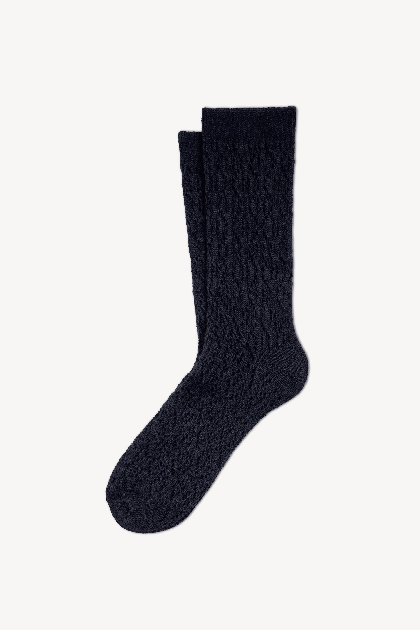 MOHAIR SOCKS NAVY