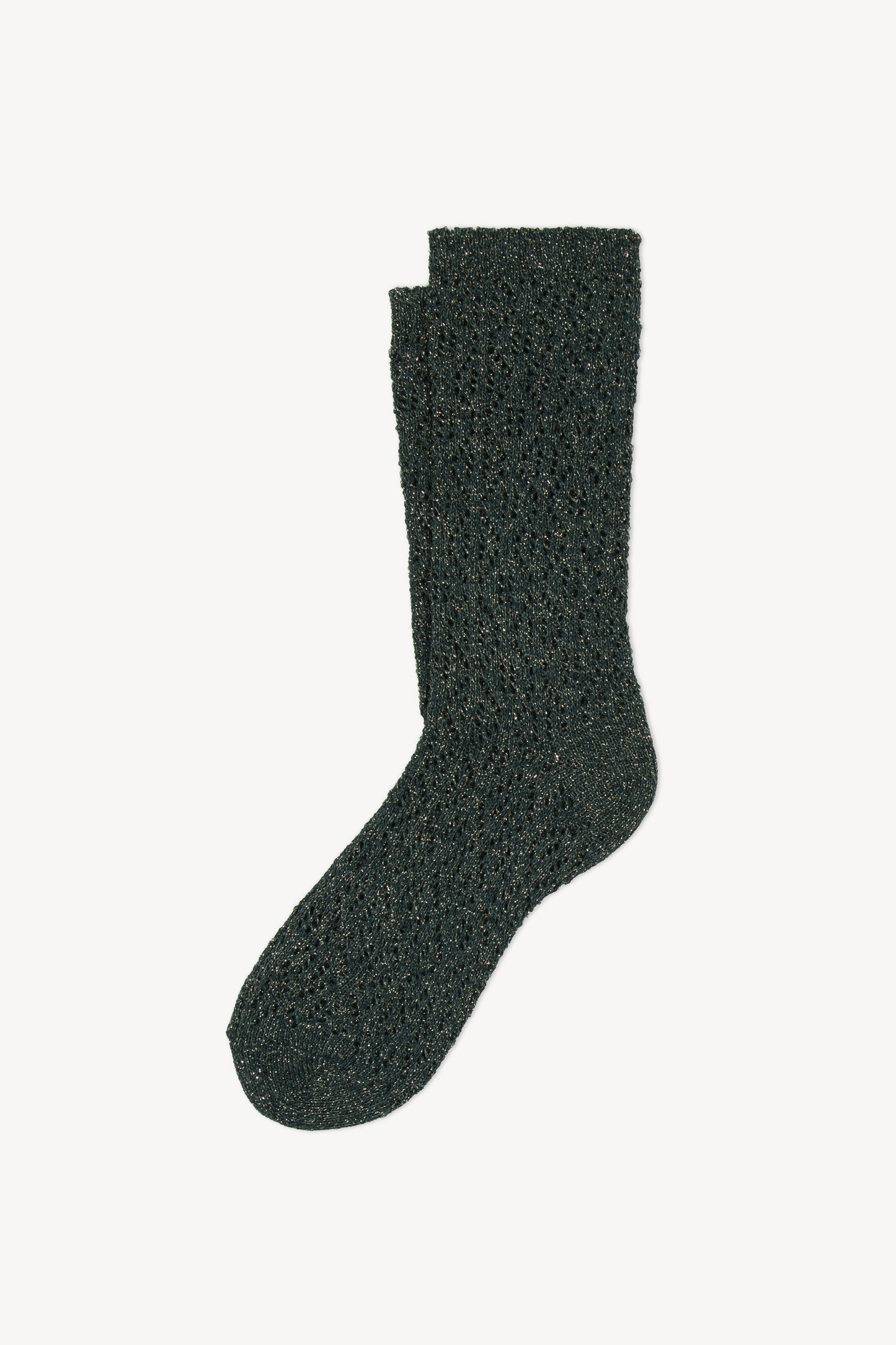 LUREX SOCKS GREEN