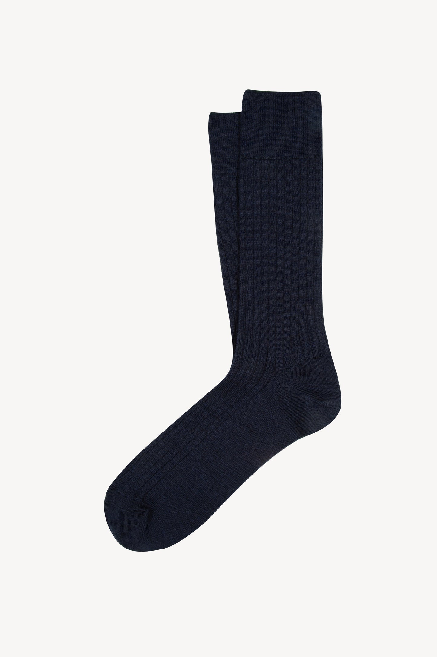 SHORT WOOL SOCKS NAVY