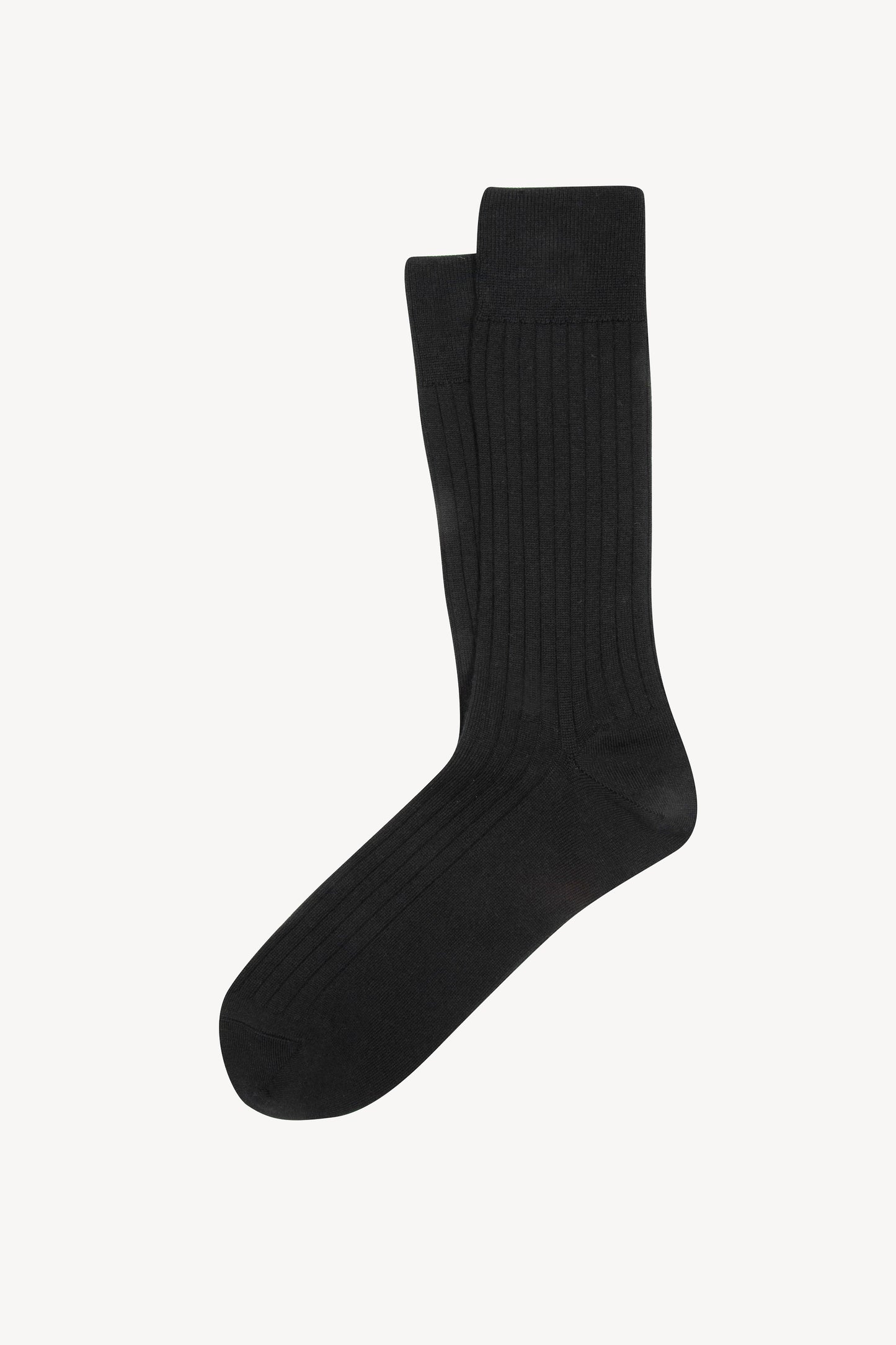 SHORT WOOL SOCKS BLACK