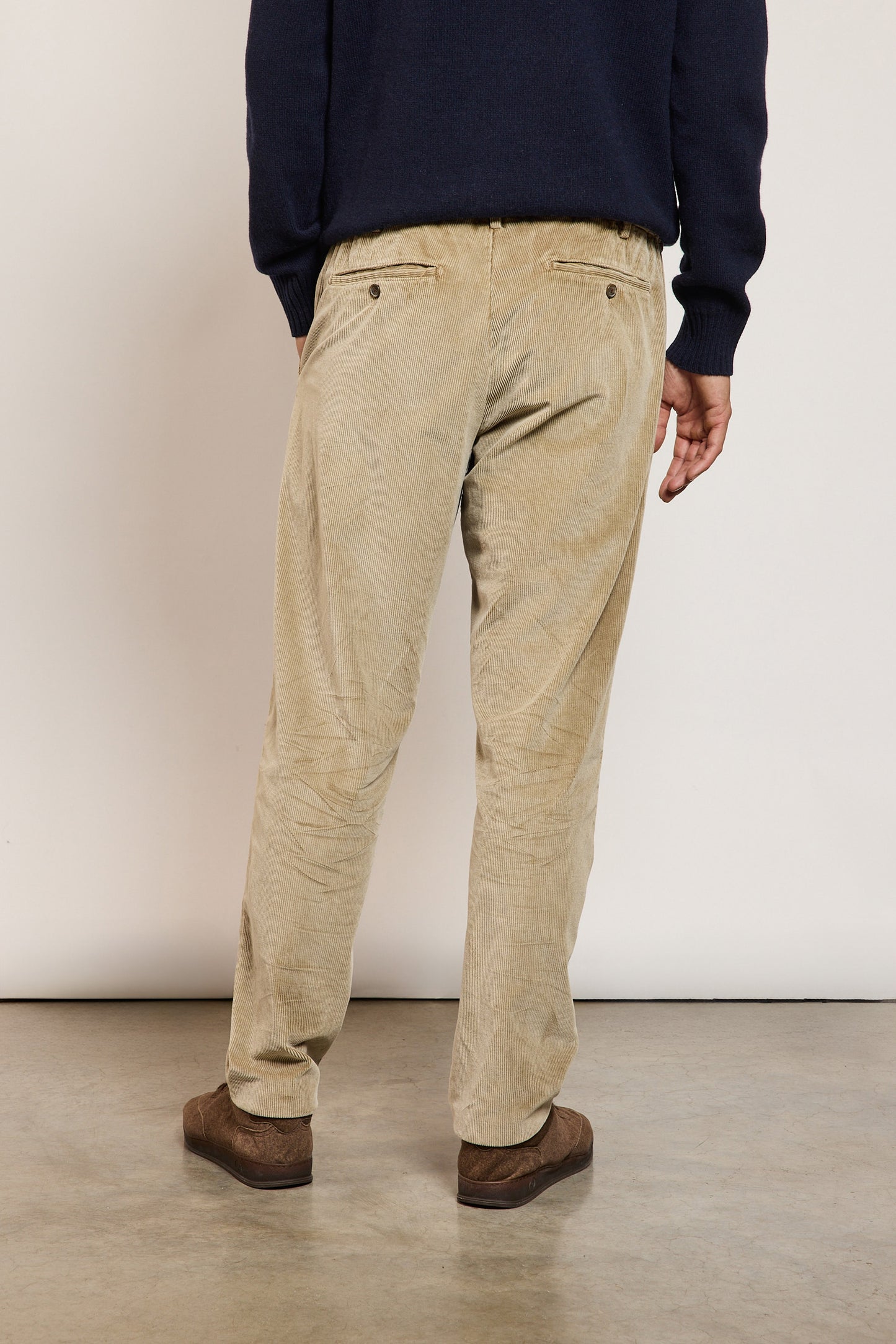 CORDUROY TROUSERS BEIGE