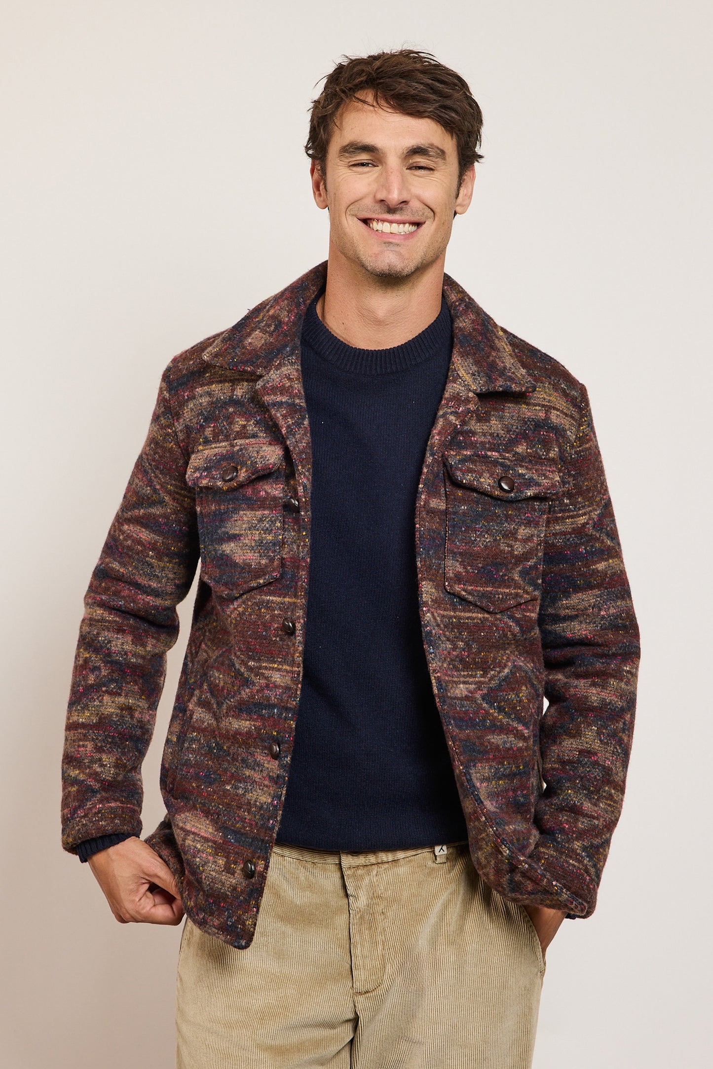 NAVAJO JACKET CHOCOLATE