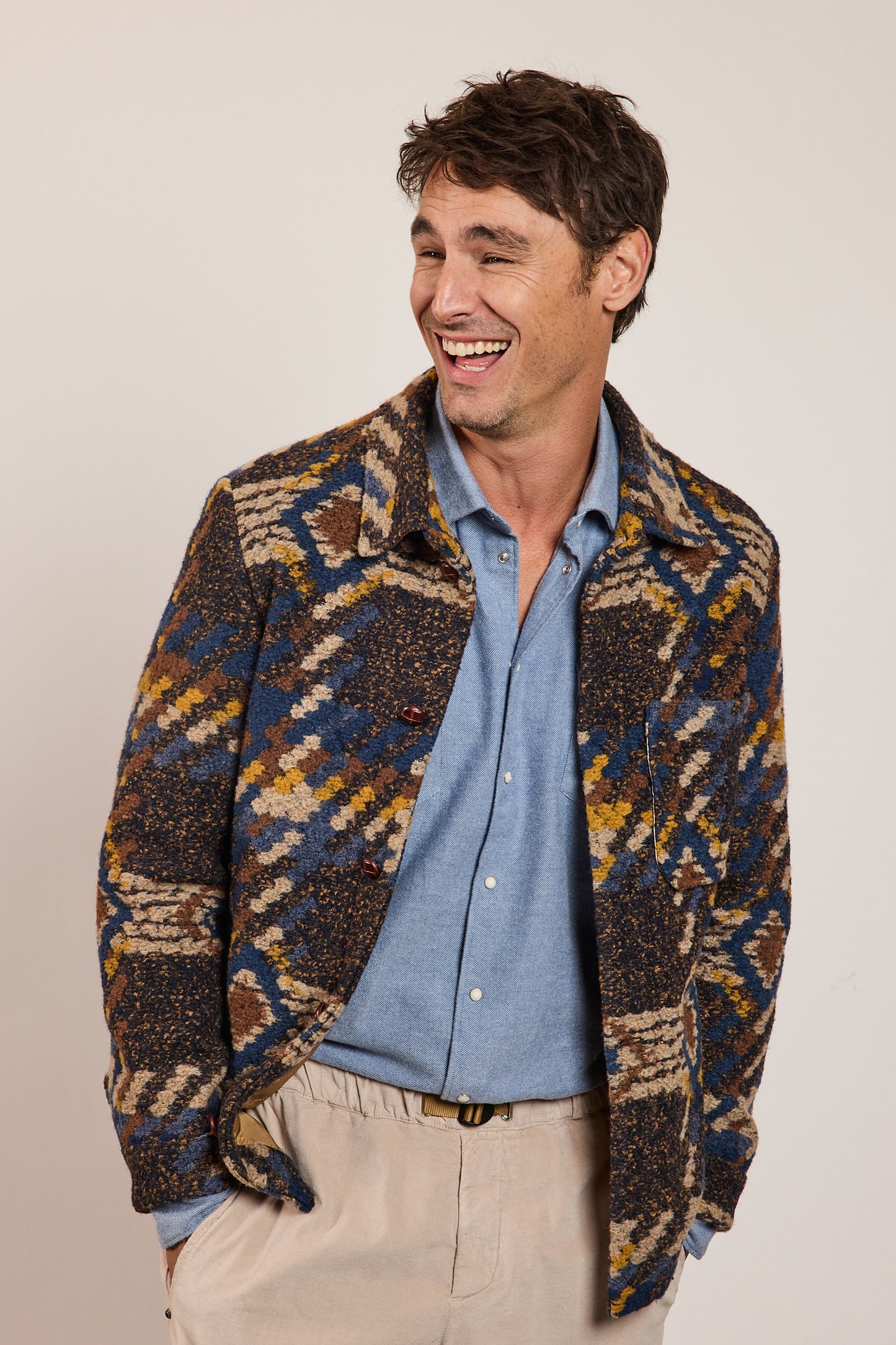 NAVAJO JACKET CHOCOLATE