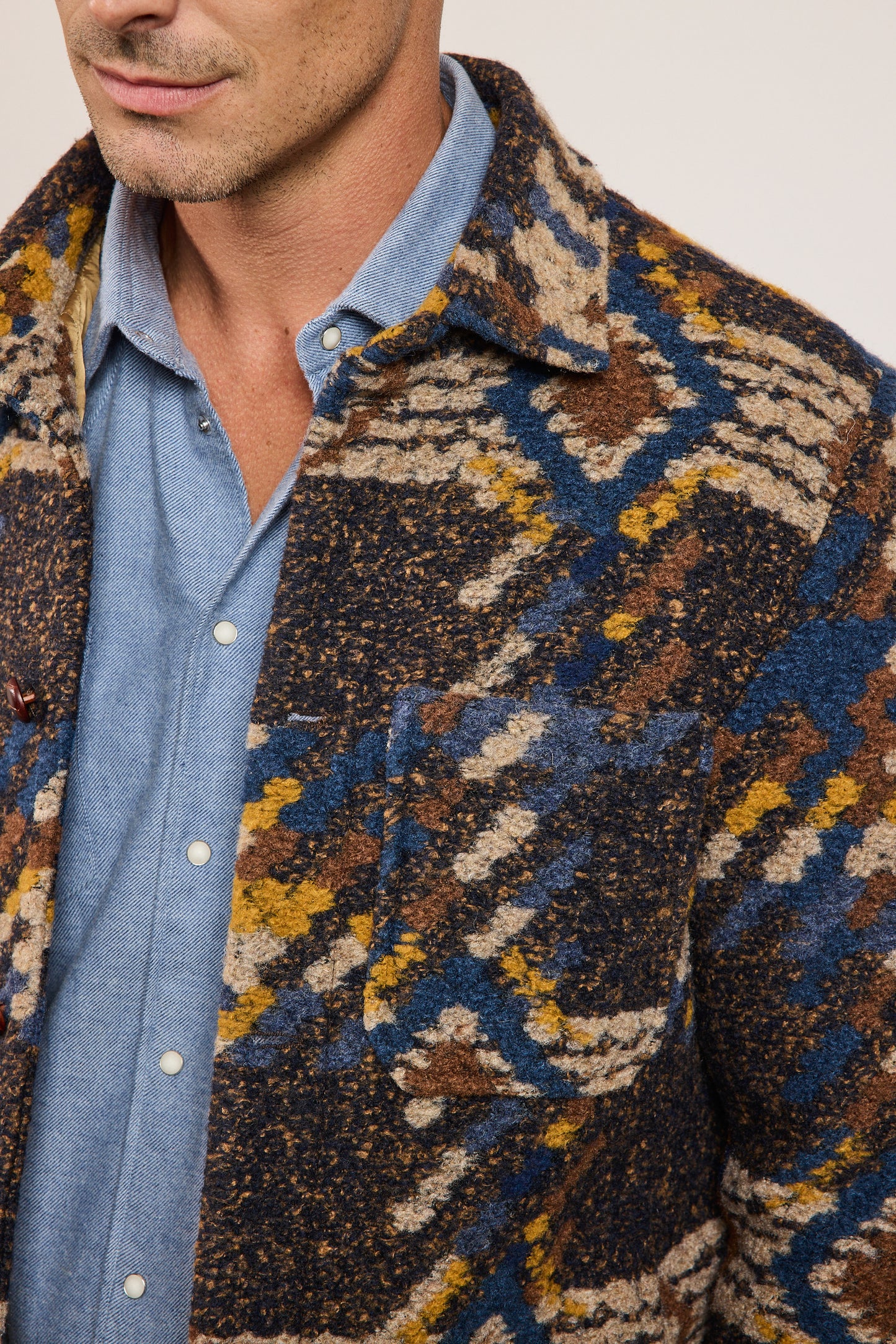 NAVAJO JACKET CHOCOLATE