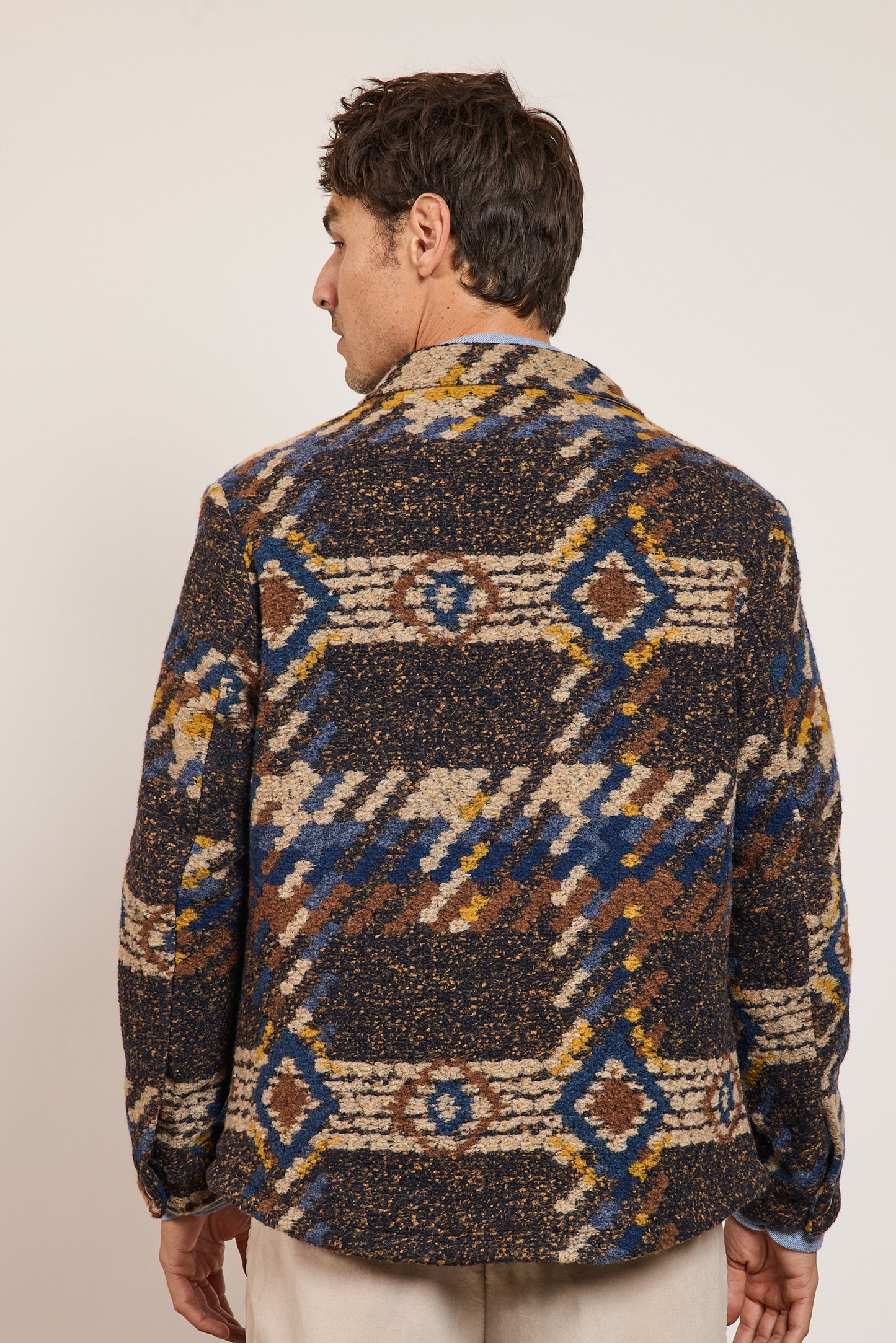 NAVAJO JACKET CHOCOLATE