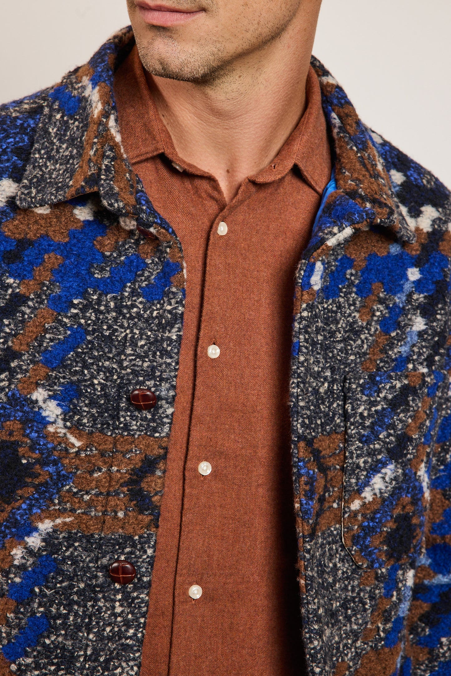 NAVAJO JACKET INDIGO