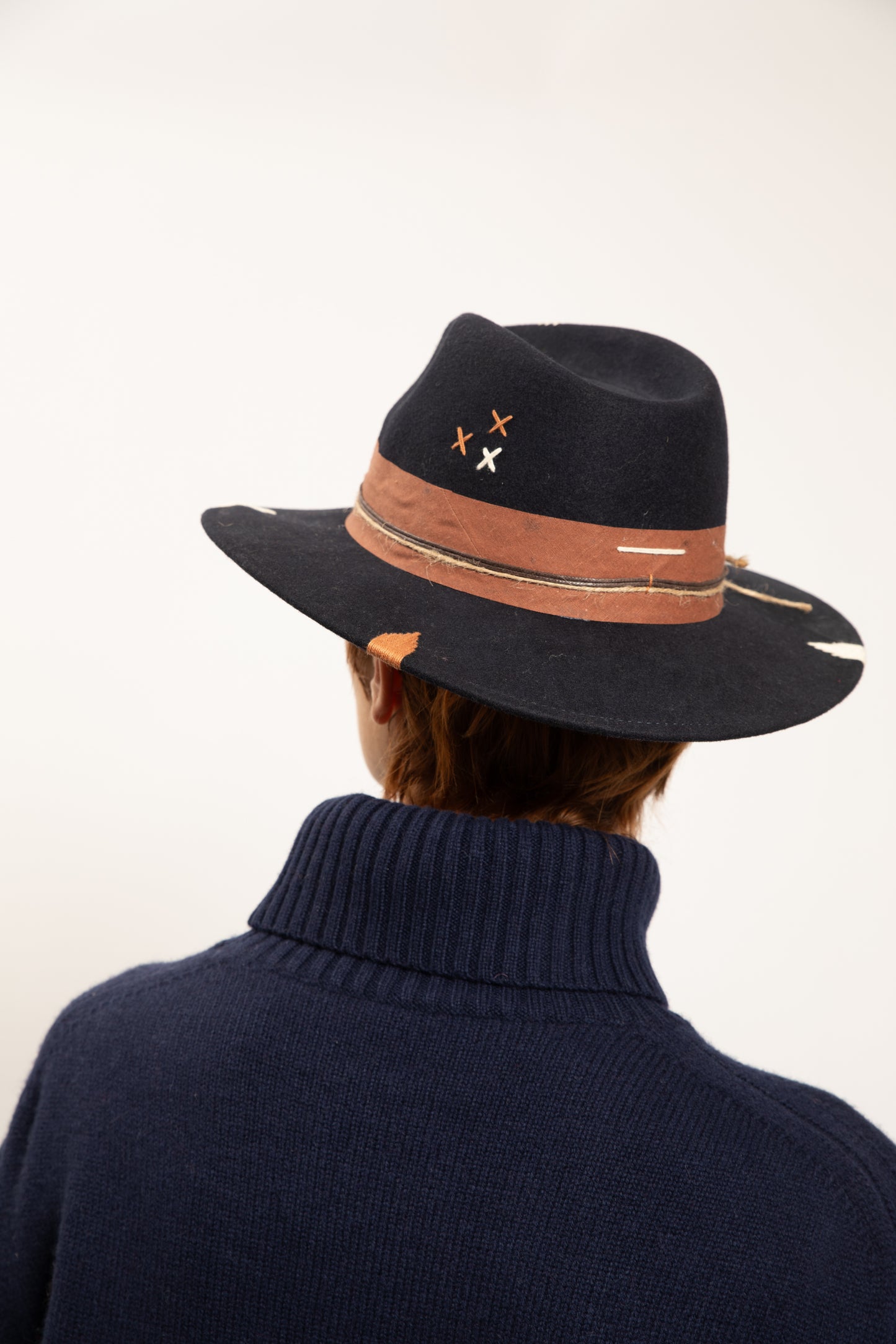 CHAPEAU BRODÉ MARINE