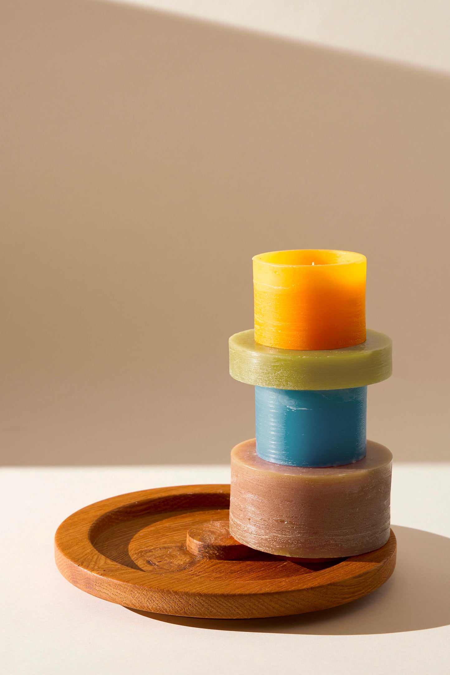 4-PIECE CANDLE PASTEL