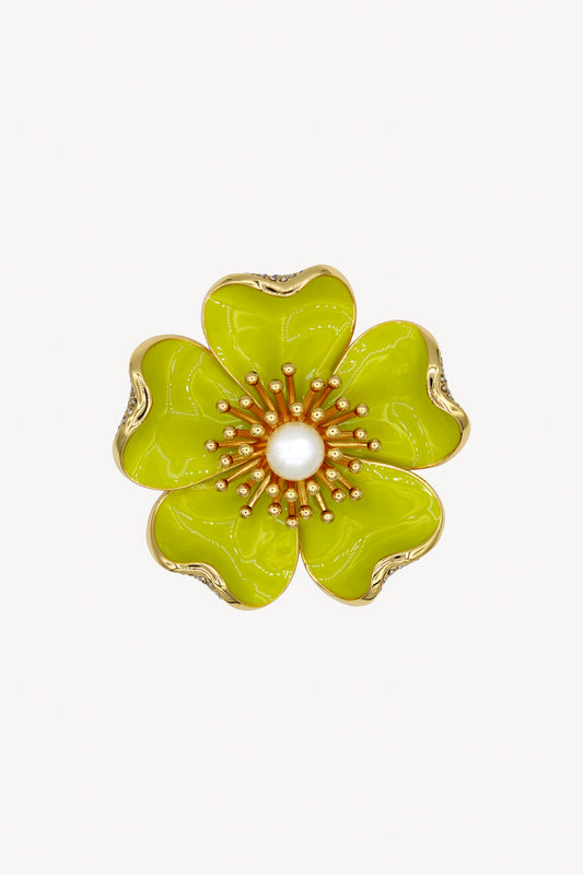 BROCHE FLEURS ANIS
