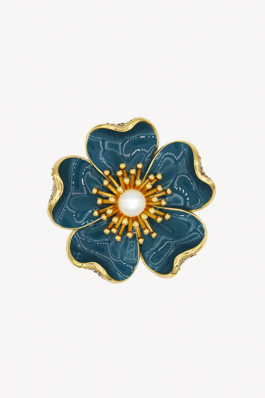 BROCHE FLEURS JEAN