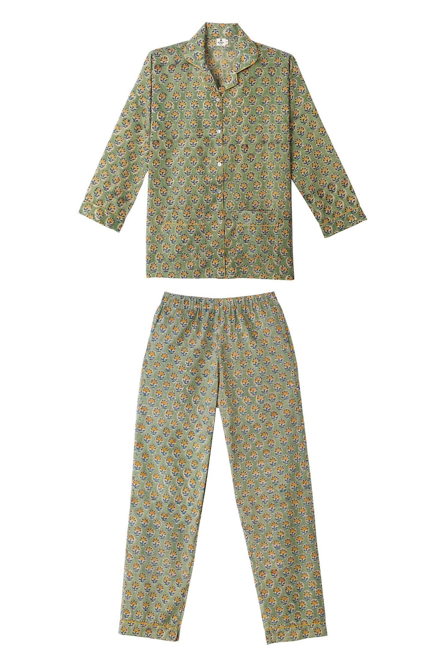 PYJAMA IMPRIMÉ KAKI