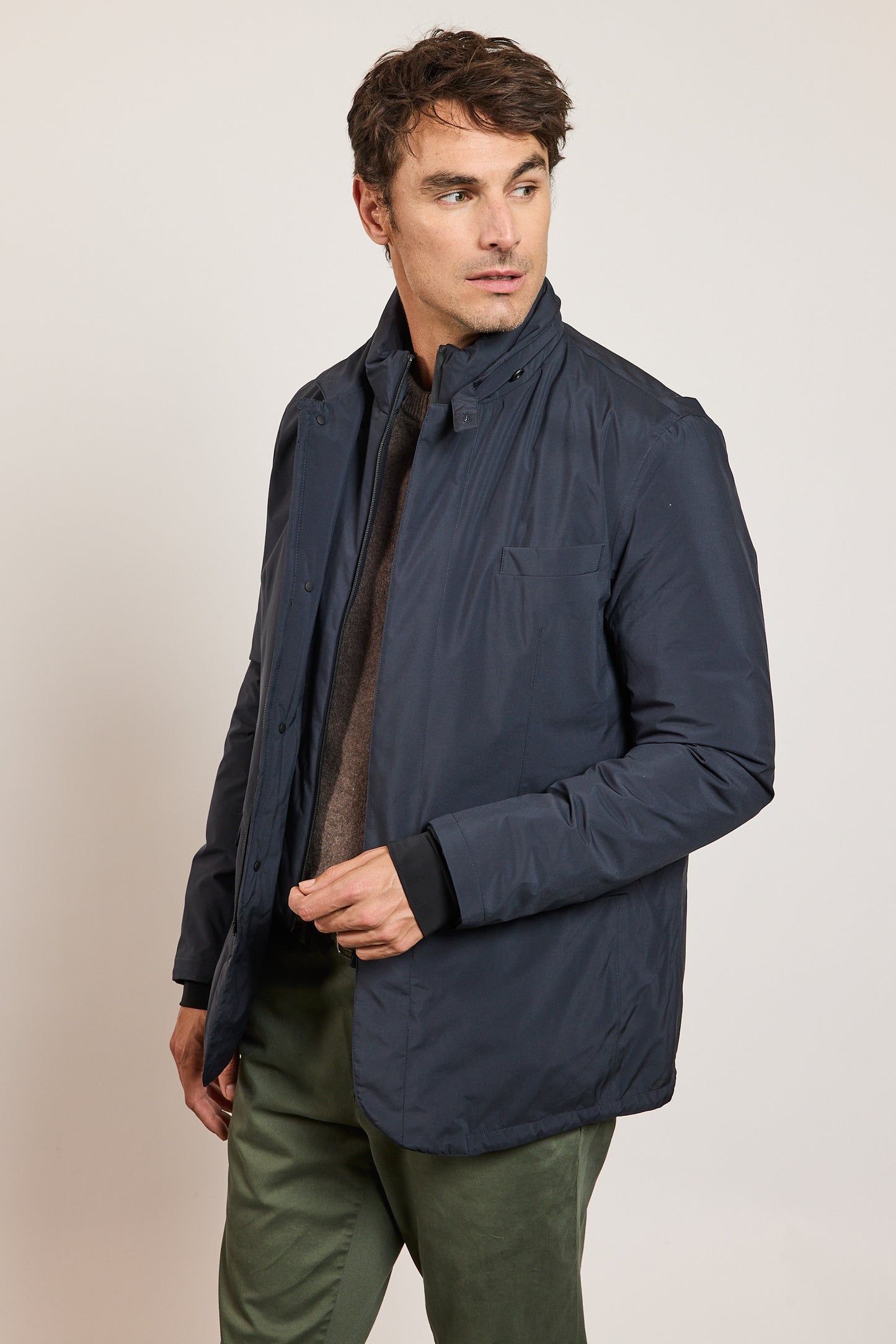 WATERPROOF JACKET NAVY
