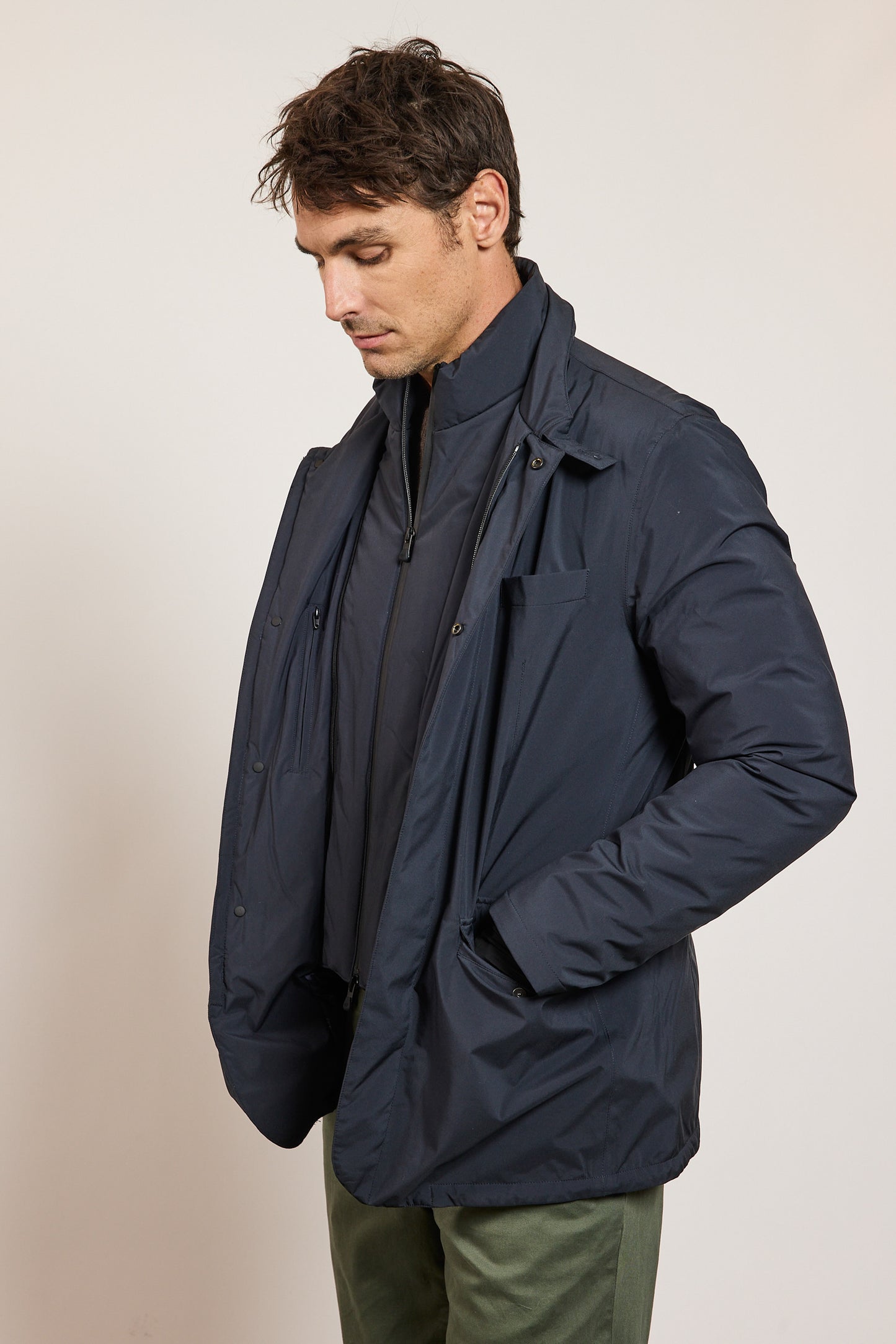 WATERPROOF JACKET NAVY