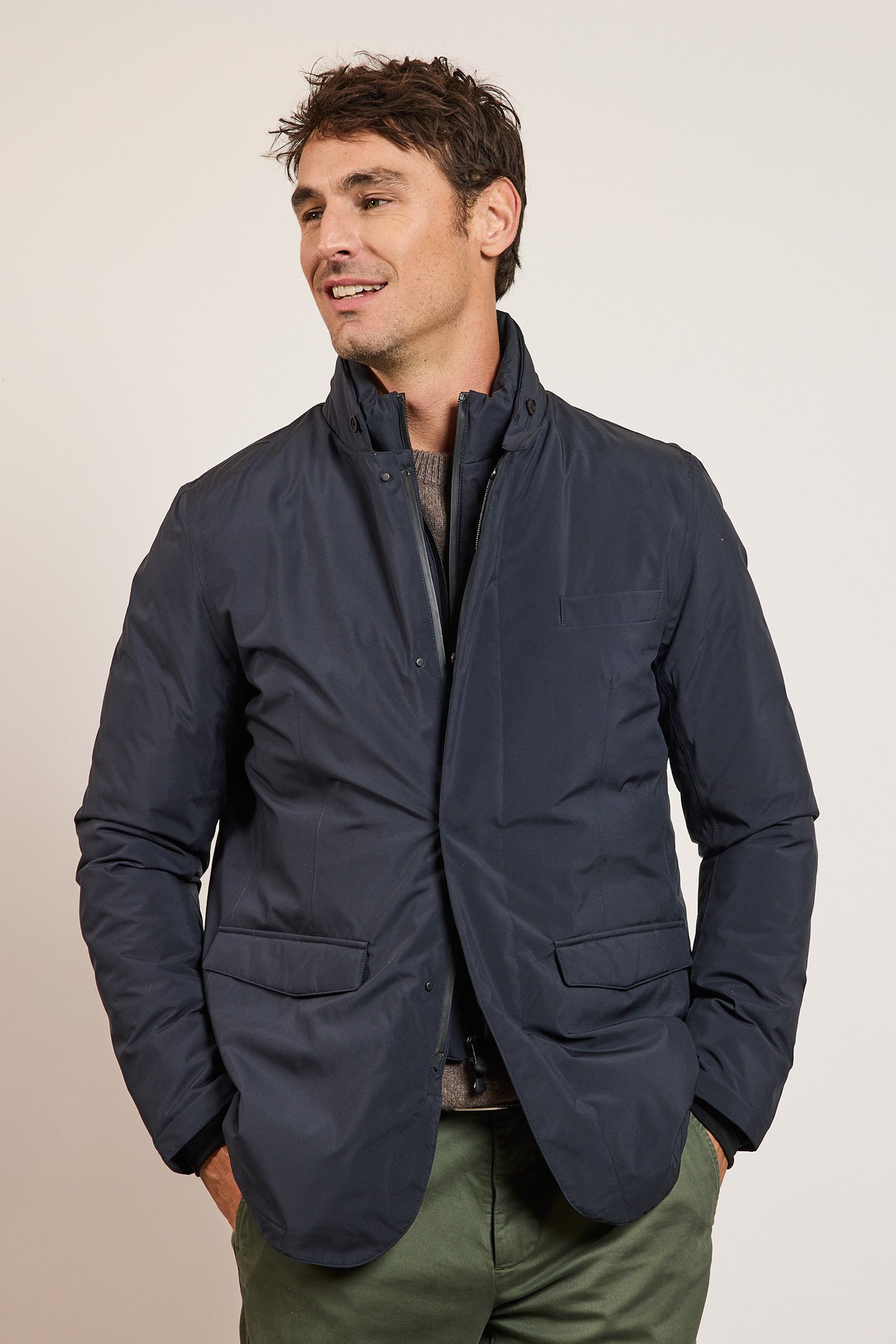 WATERPROOF JACKET NAVY
