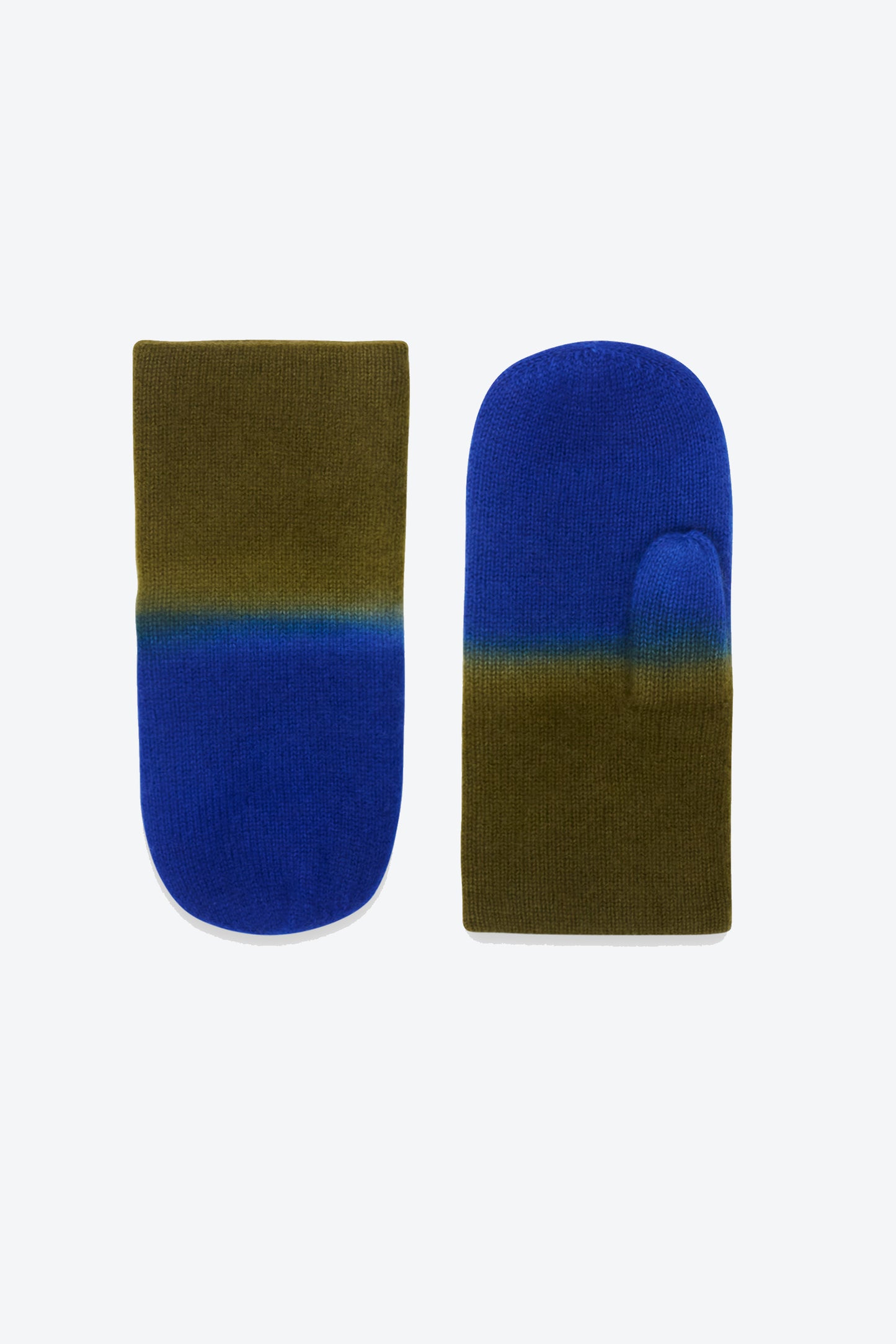 CASHMERE MITTENS KHAKI