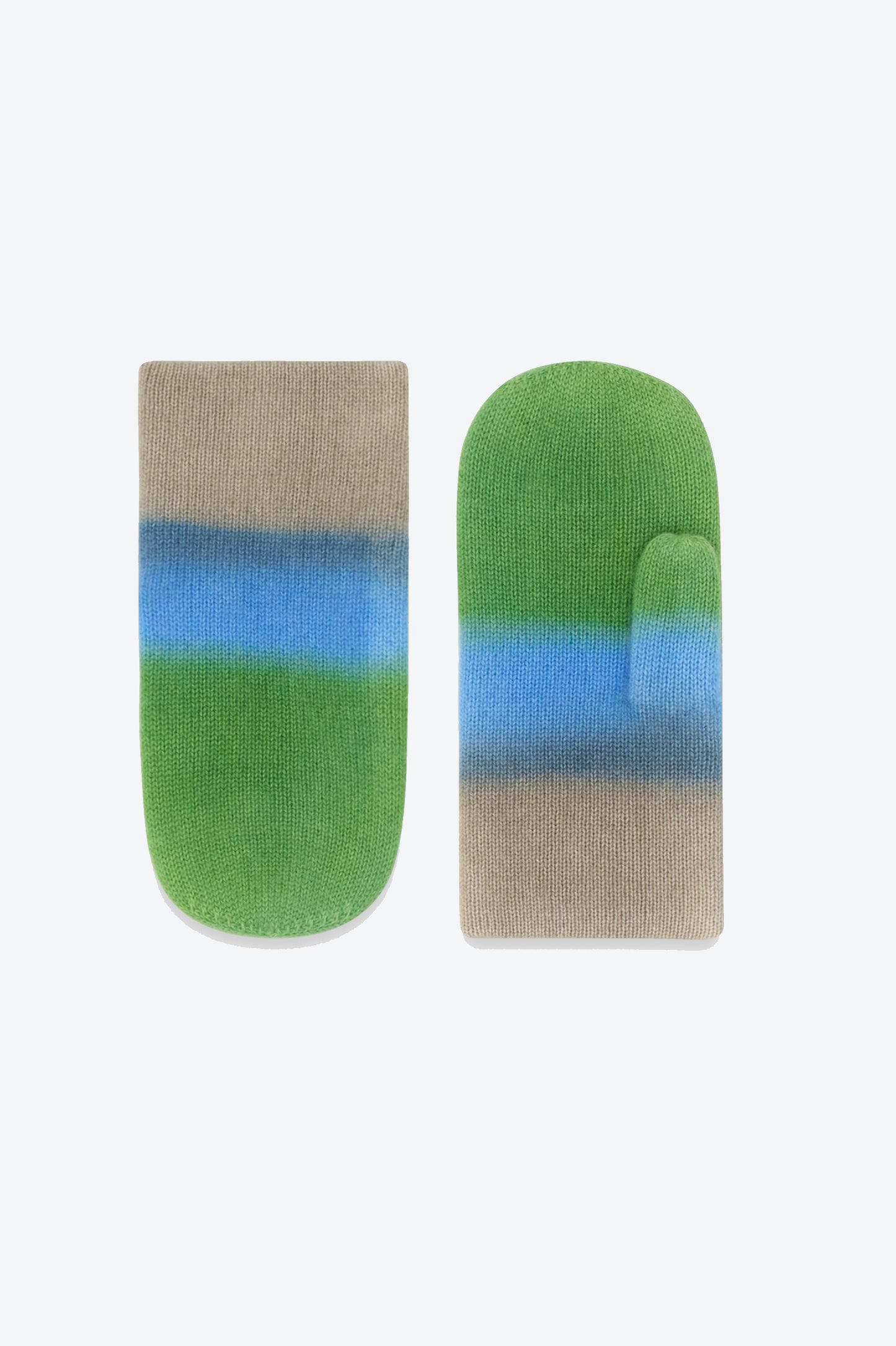 CASHMERE MITTENS APPLE