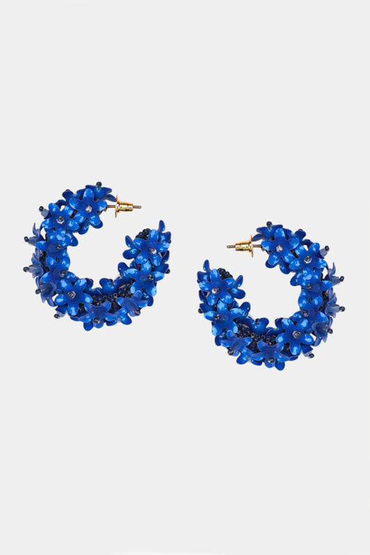 BOUCLE D'OREILLE MARINE