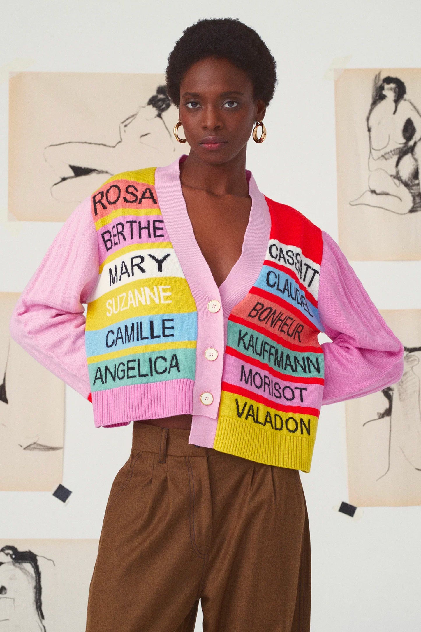 TRIBUTE CARDIGAN PINK