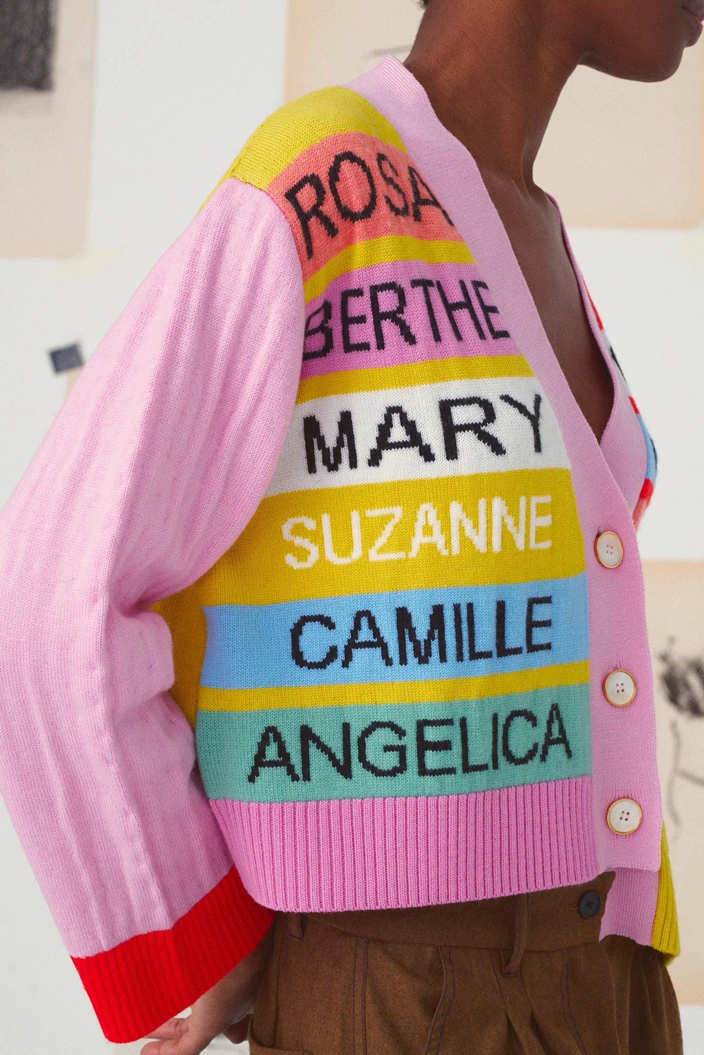 TRIBUTE CARDIGAN PINK