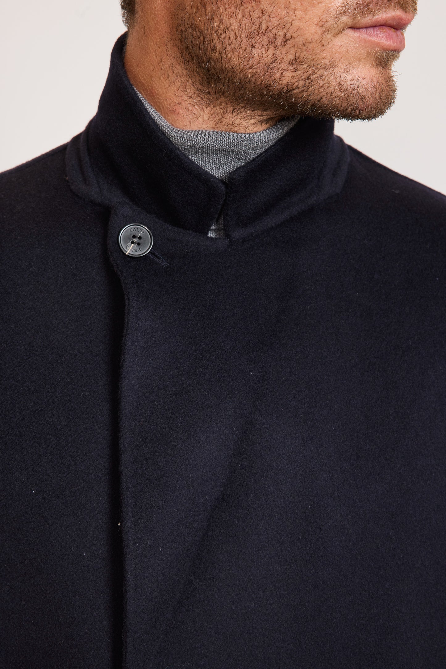 VESTE CROISÉE MARINE