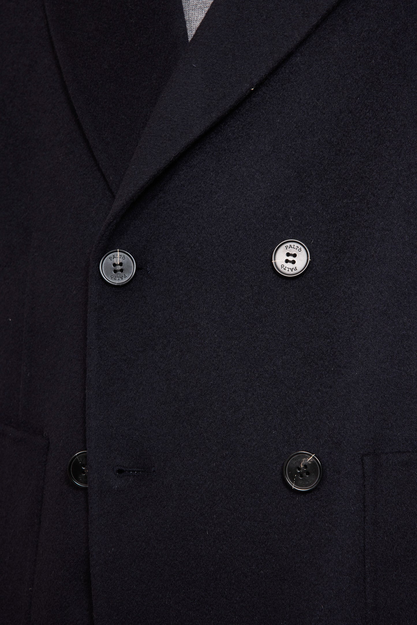 VESTE CROISÉE MARINE