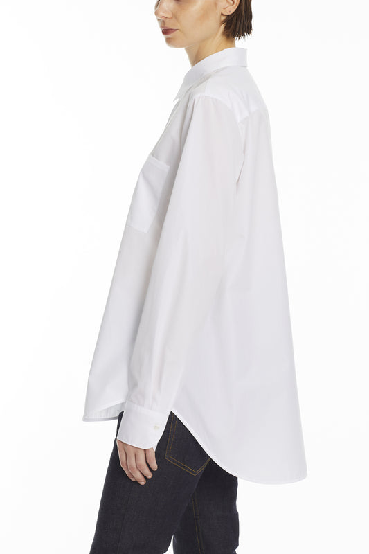 CHEMISE OVERSIZE BLANCHE