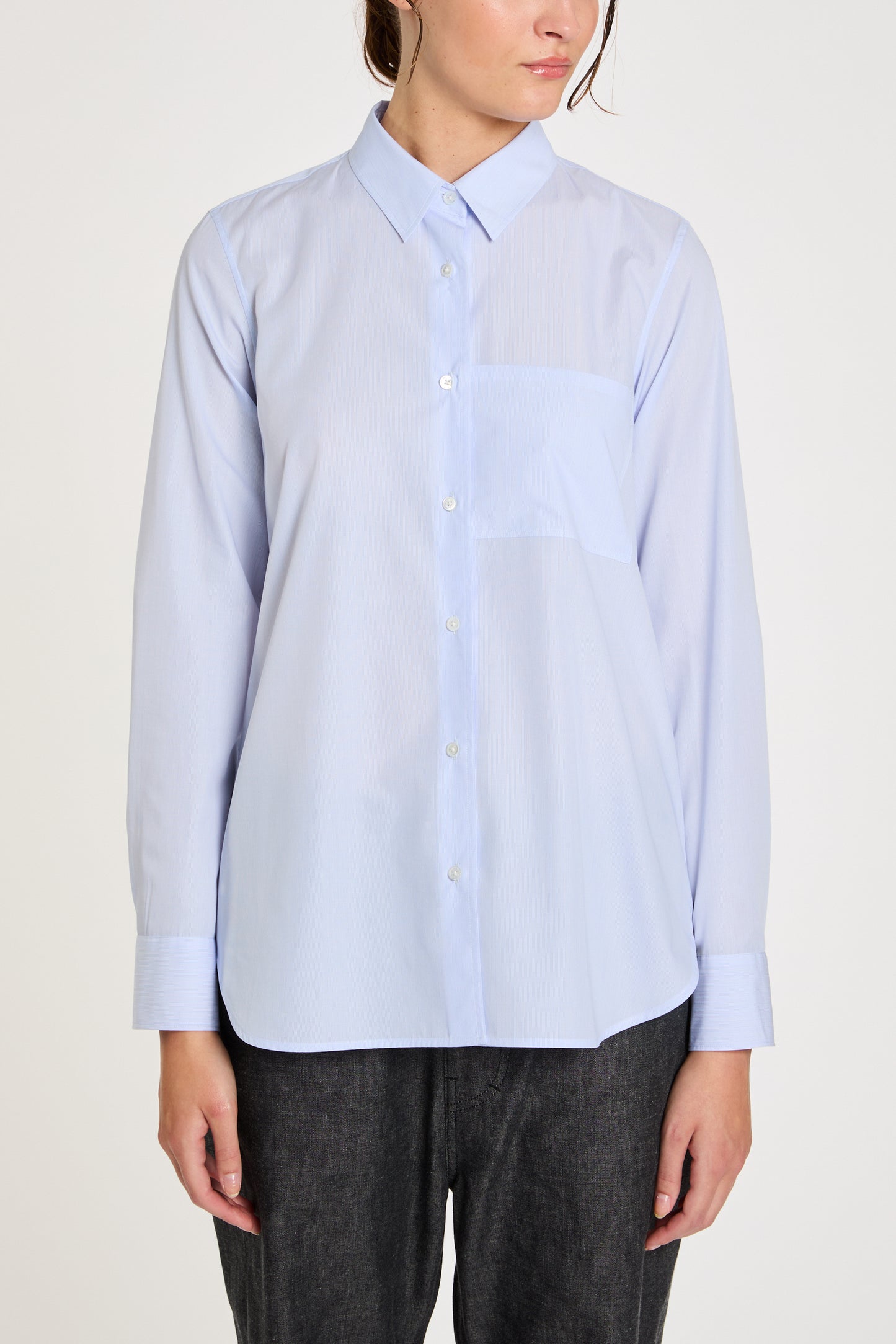 CHEMISE OVERSIZE CIEL