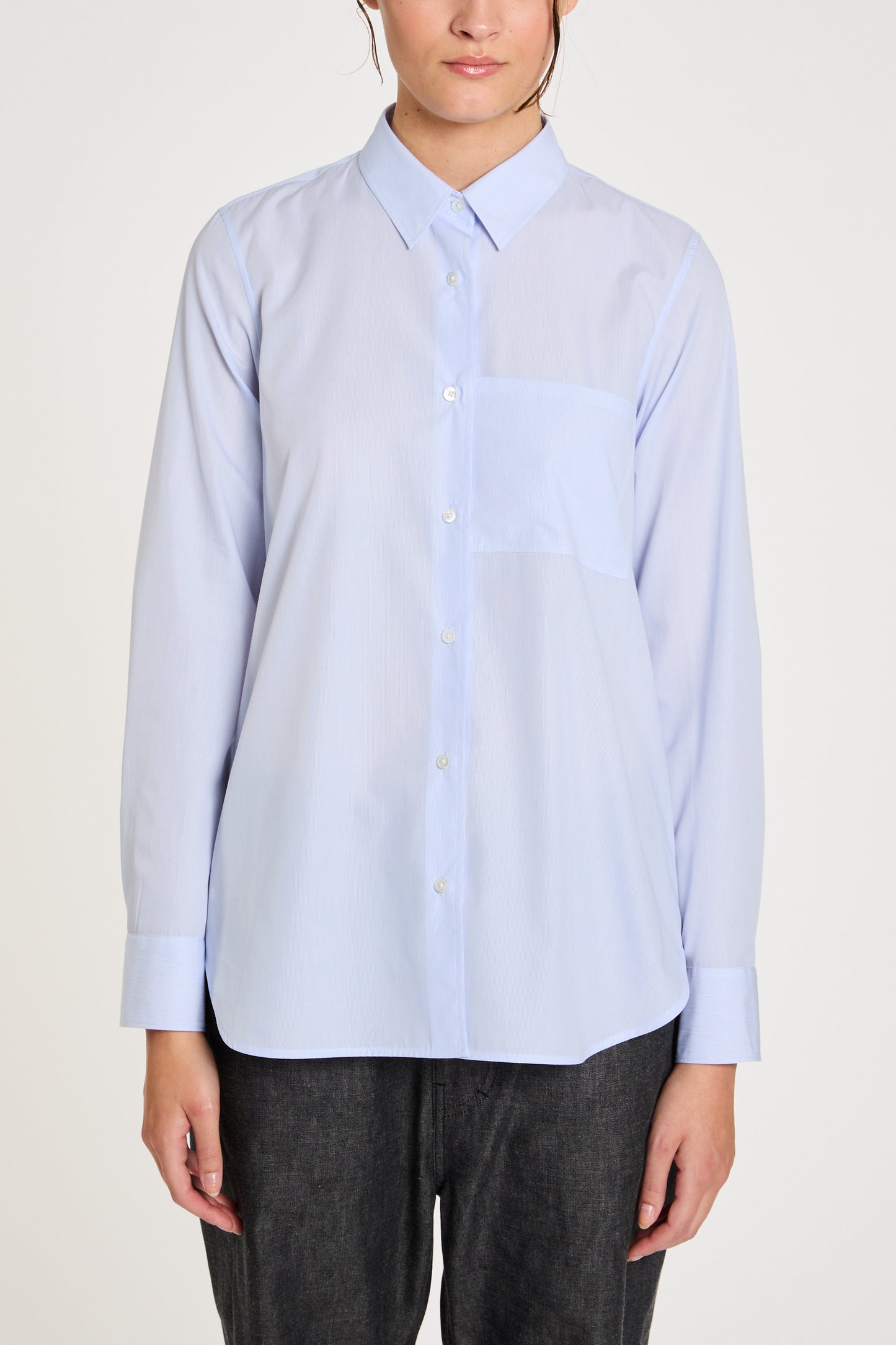 CHEMISE OVERSIZE CIEL