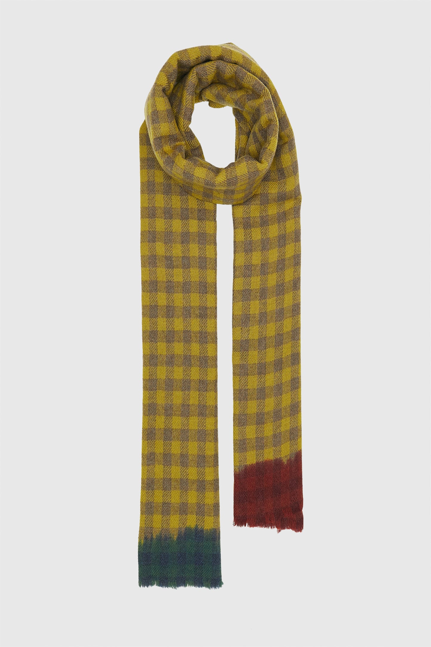 VICHY SCARF PISTACCIO
