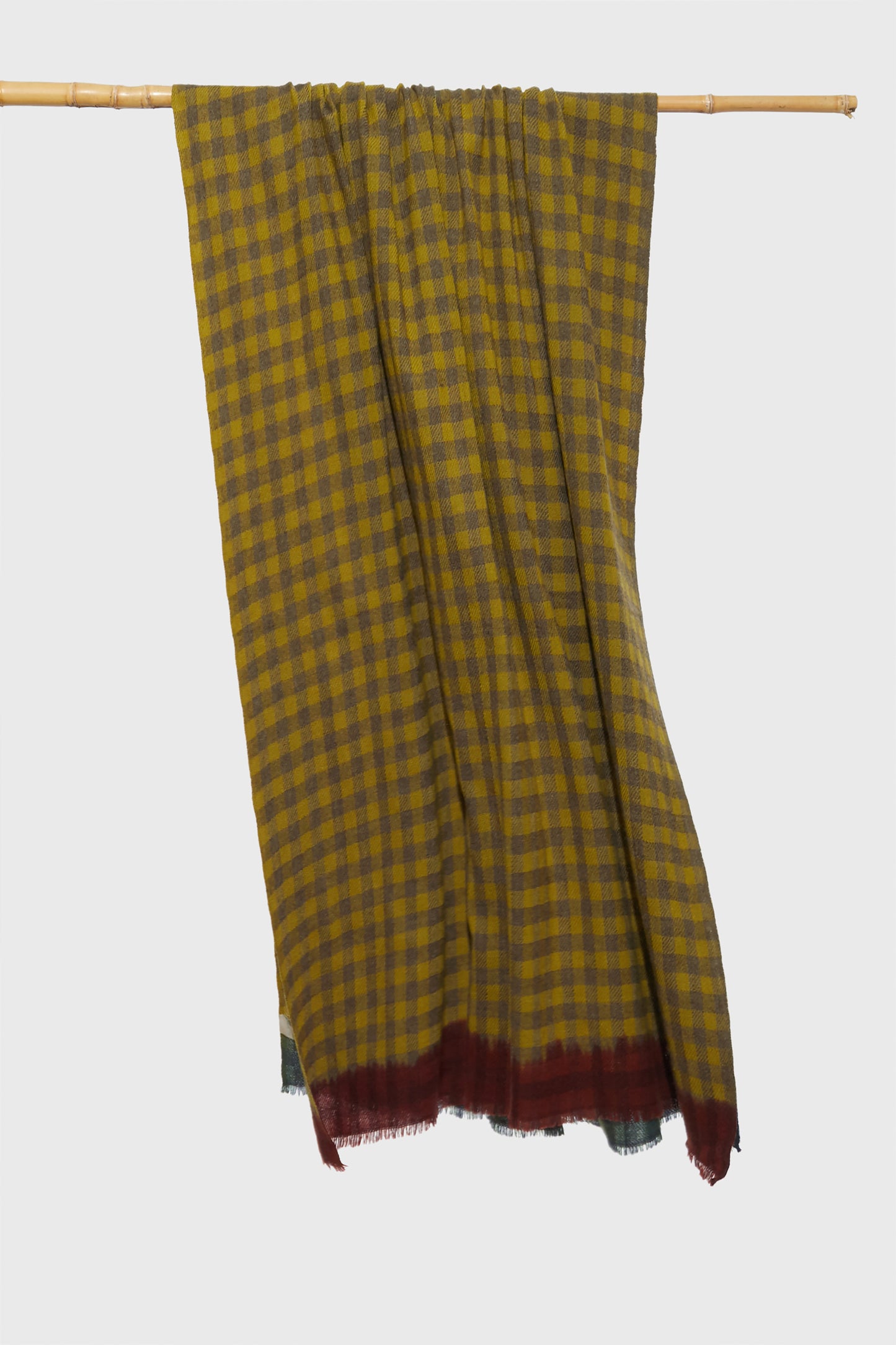 VICHY SCARF PISTACCIO