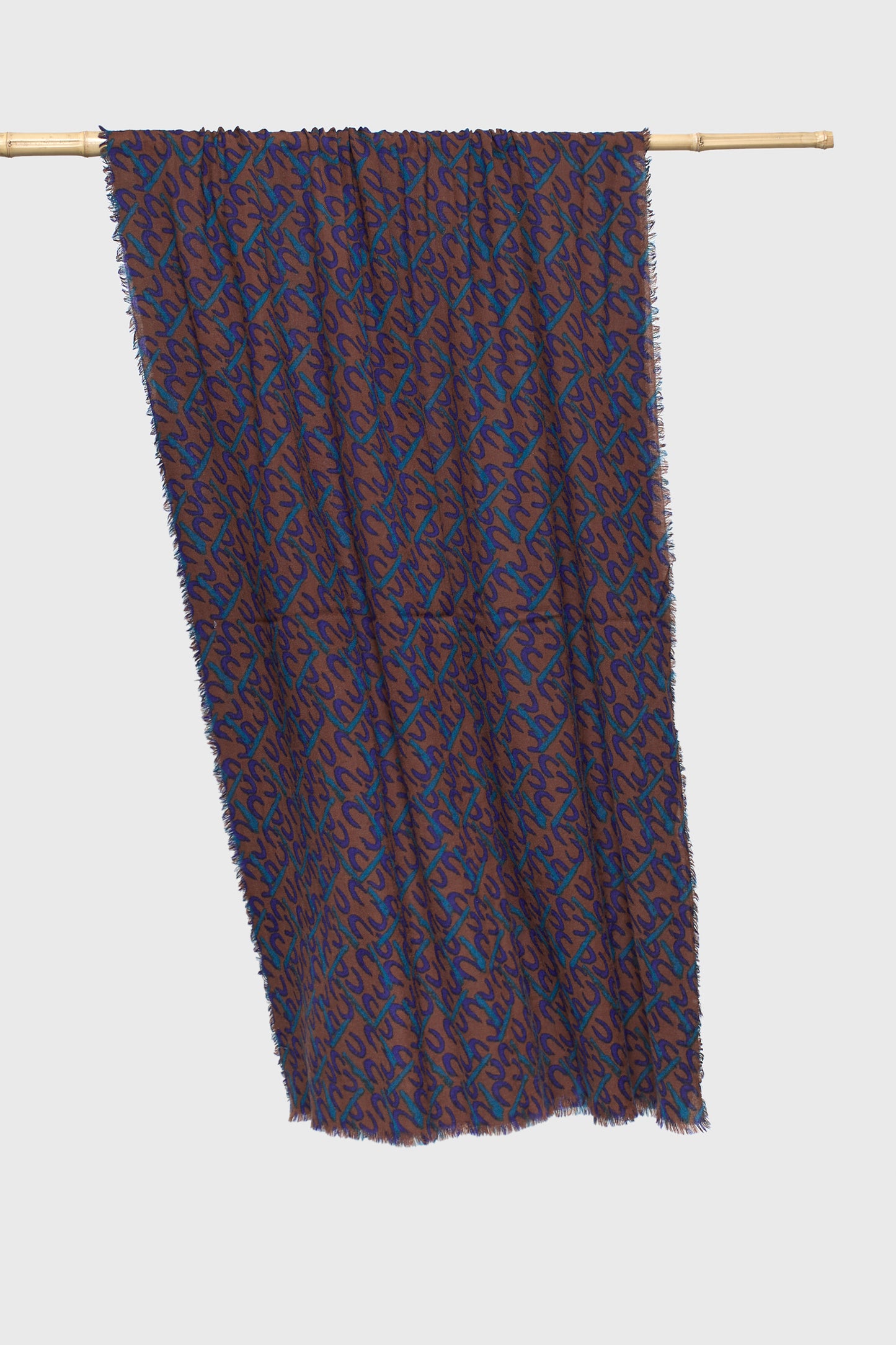 WOOL AND CASHMERE SCARF CAMEL