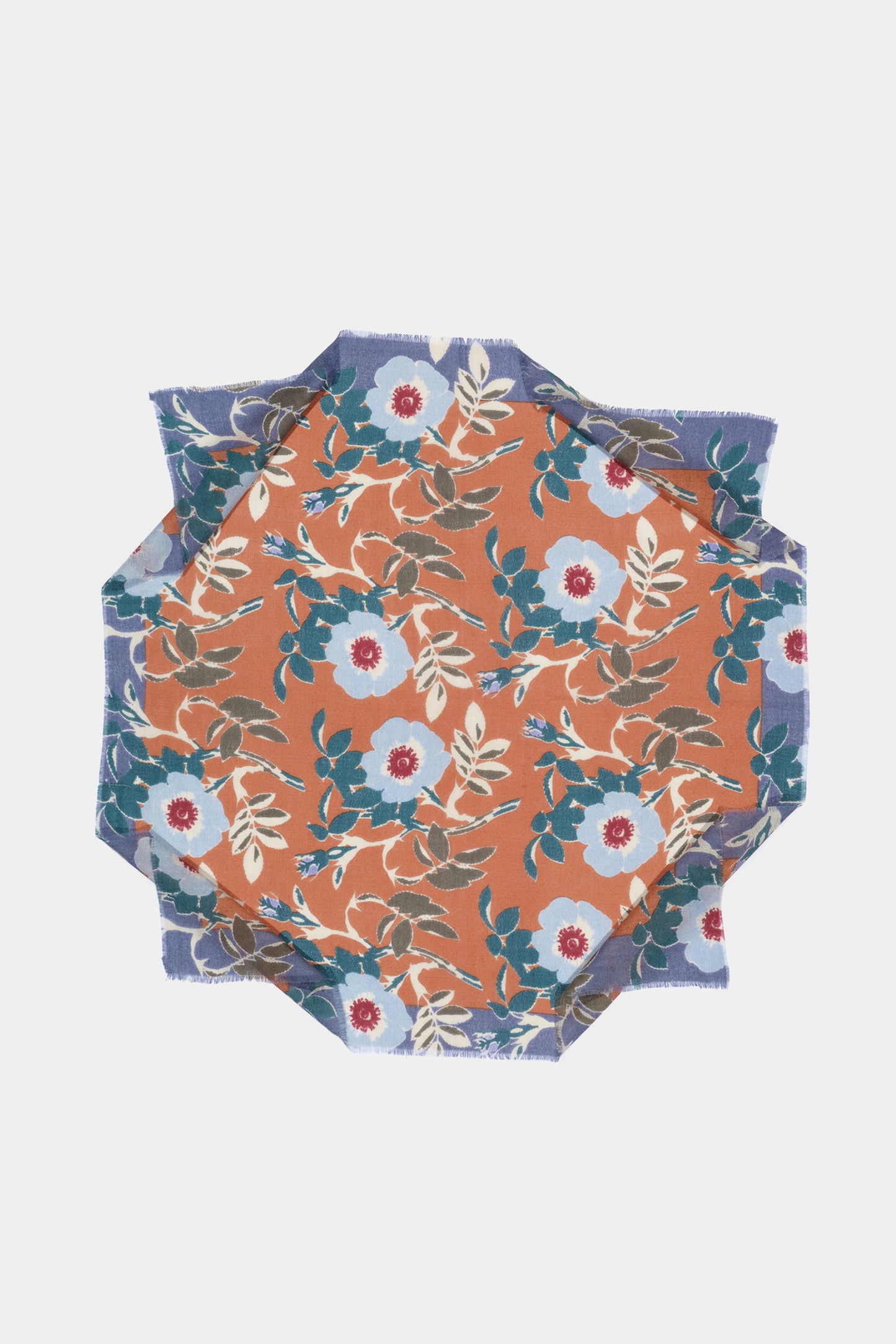 FLOWERS BANDANA TOFFEE