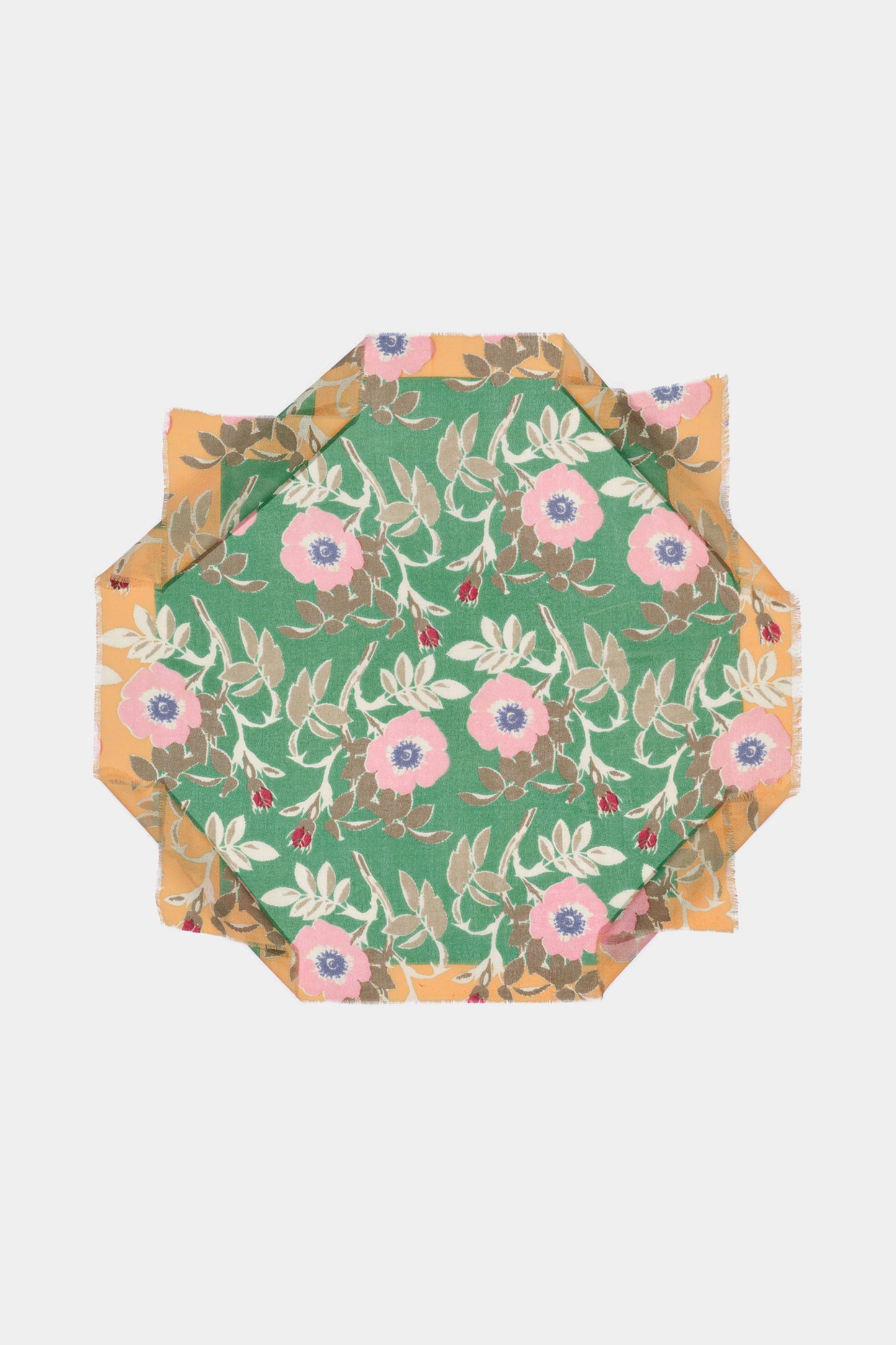 FLOWERS BANDANA MINT
