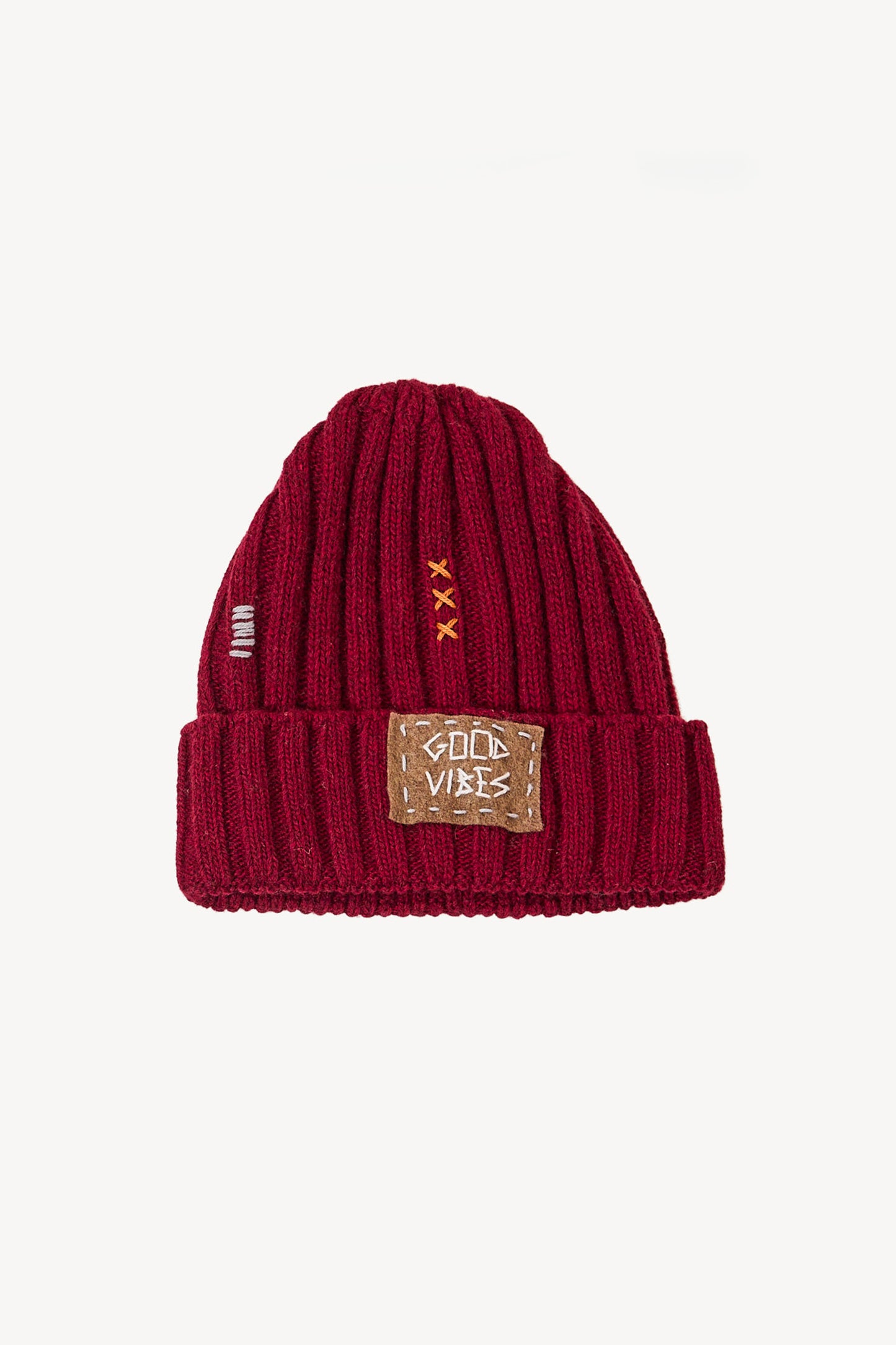 BONNET BRODÉS BORDEAUX