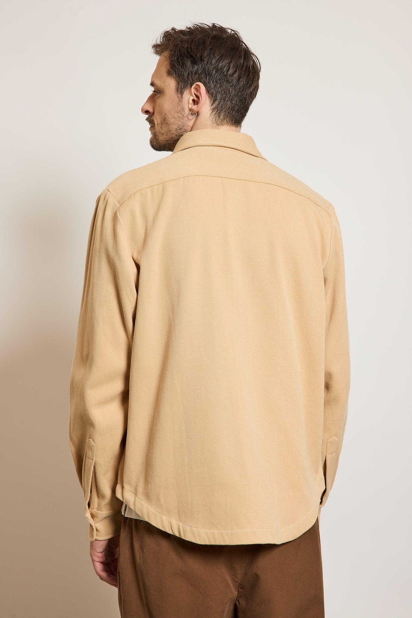 DRILL OVERSHIRT BEIGE