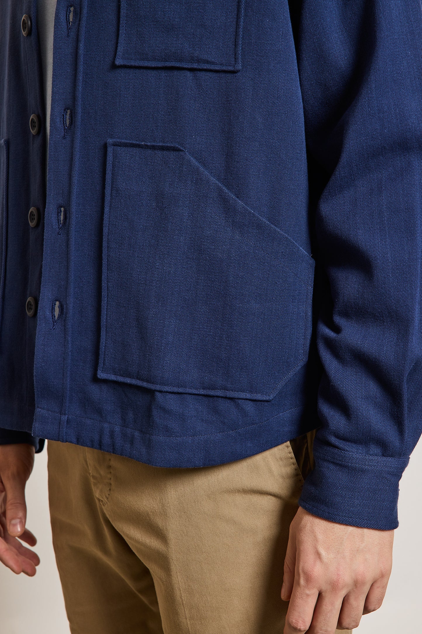 DRILL OVERSHIRT NAVY