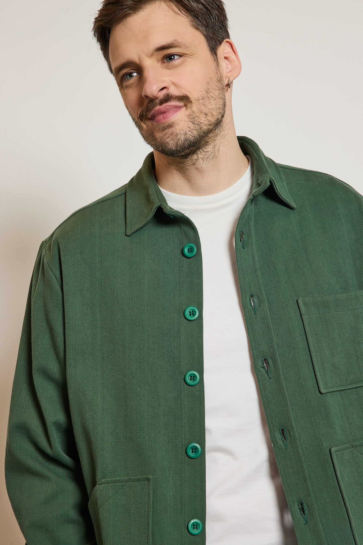 DRILL OVERSHIRT GREEN