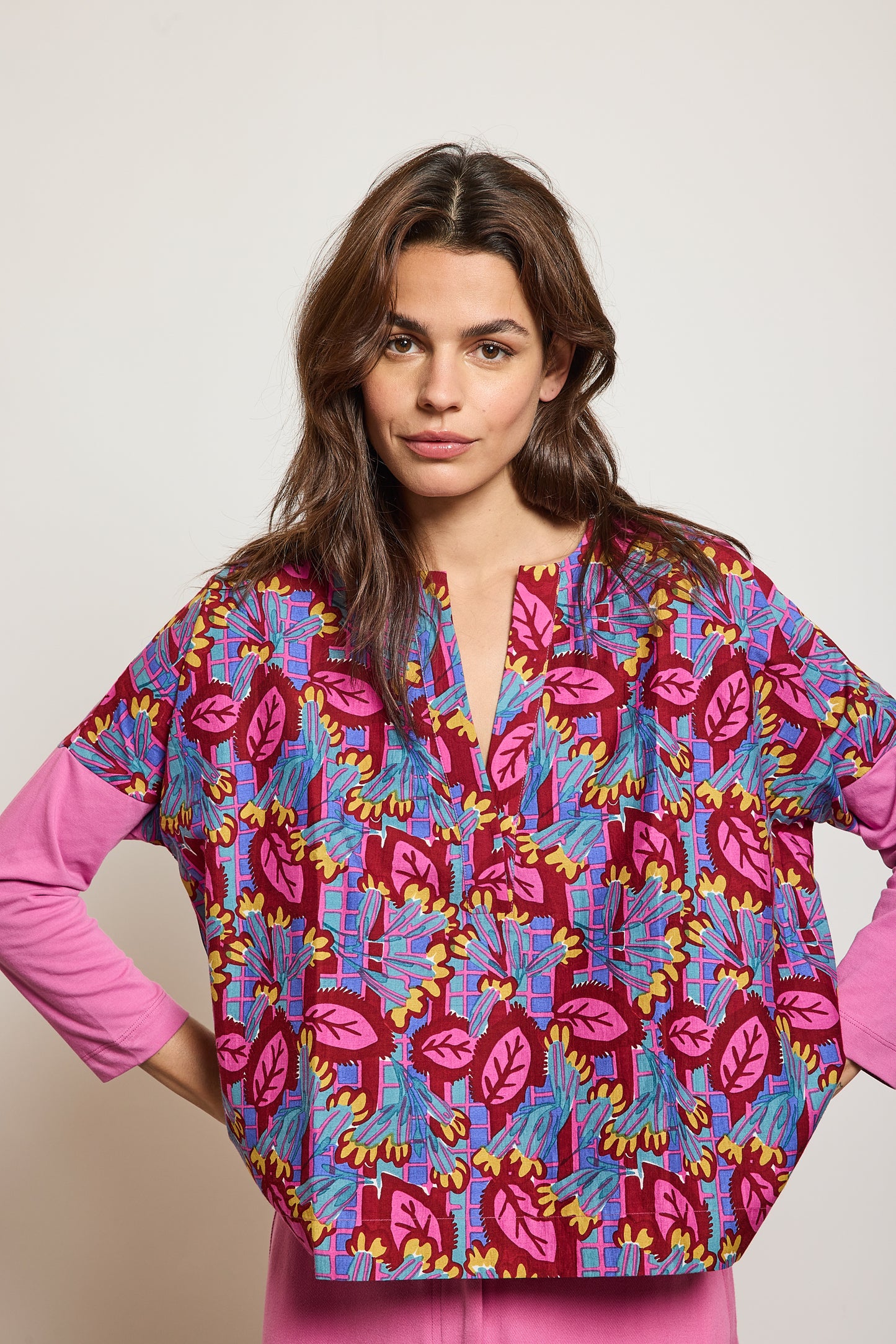 SILK TOP PINK