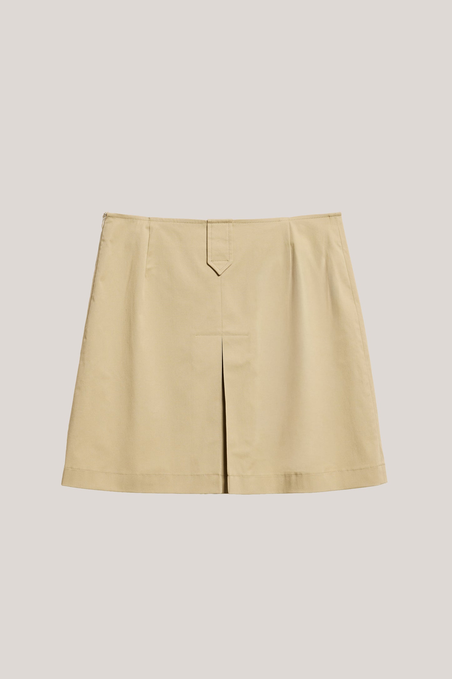 JUPE À POCHES BEIGE